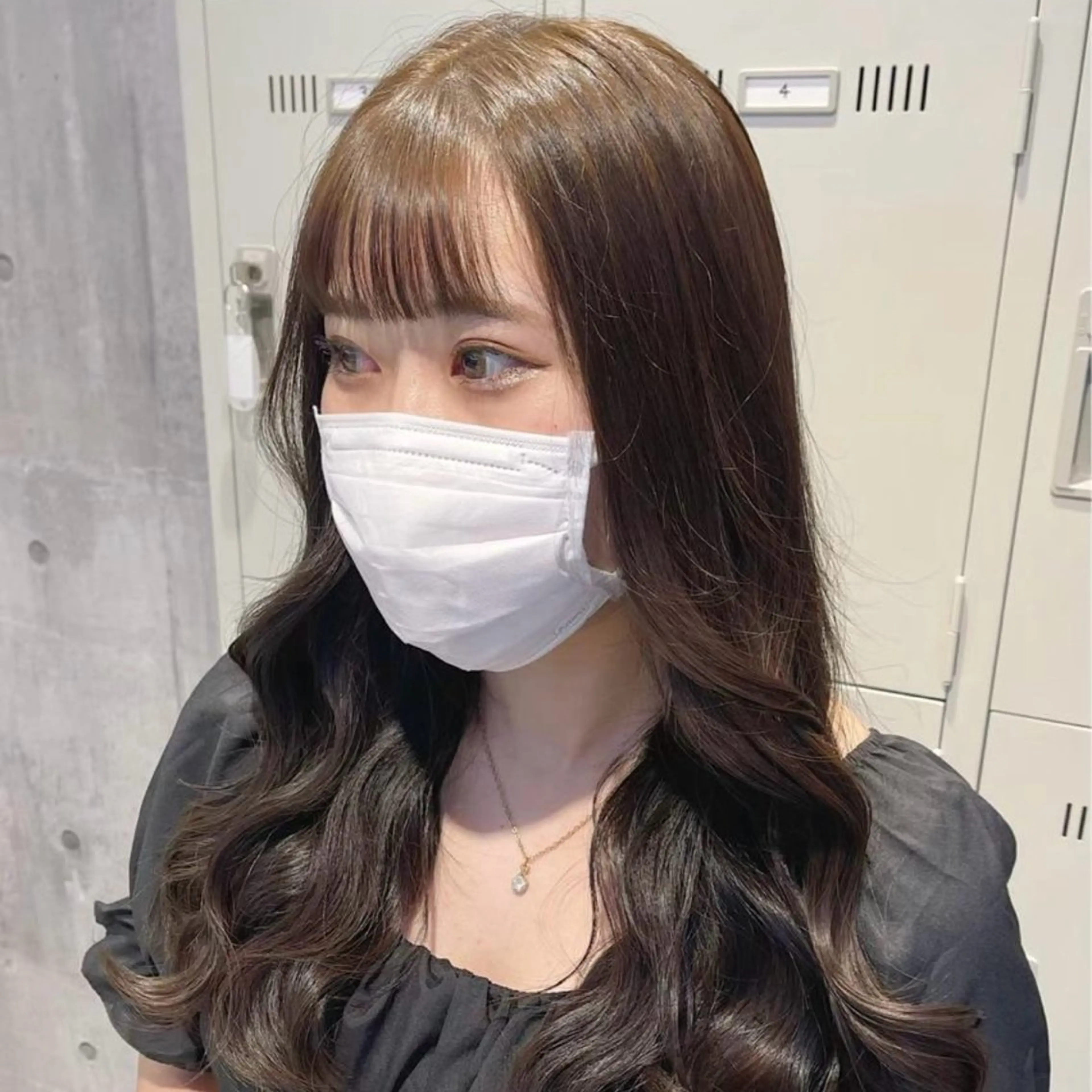 セミロング 似合わせカラー♡髪質 改善🎀サトカ🍒のヘアスタイル