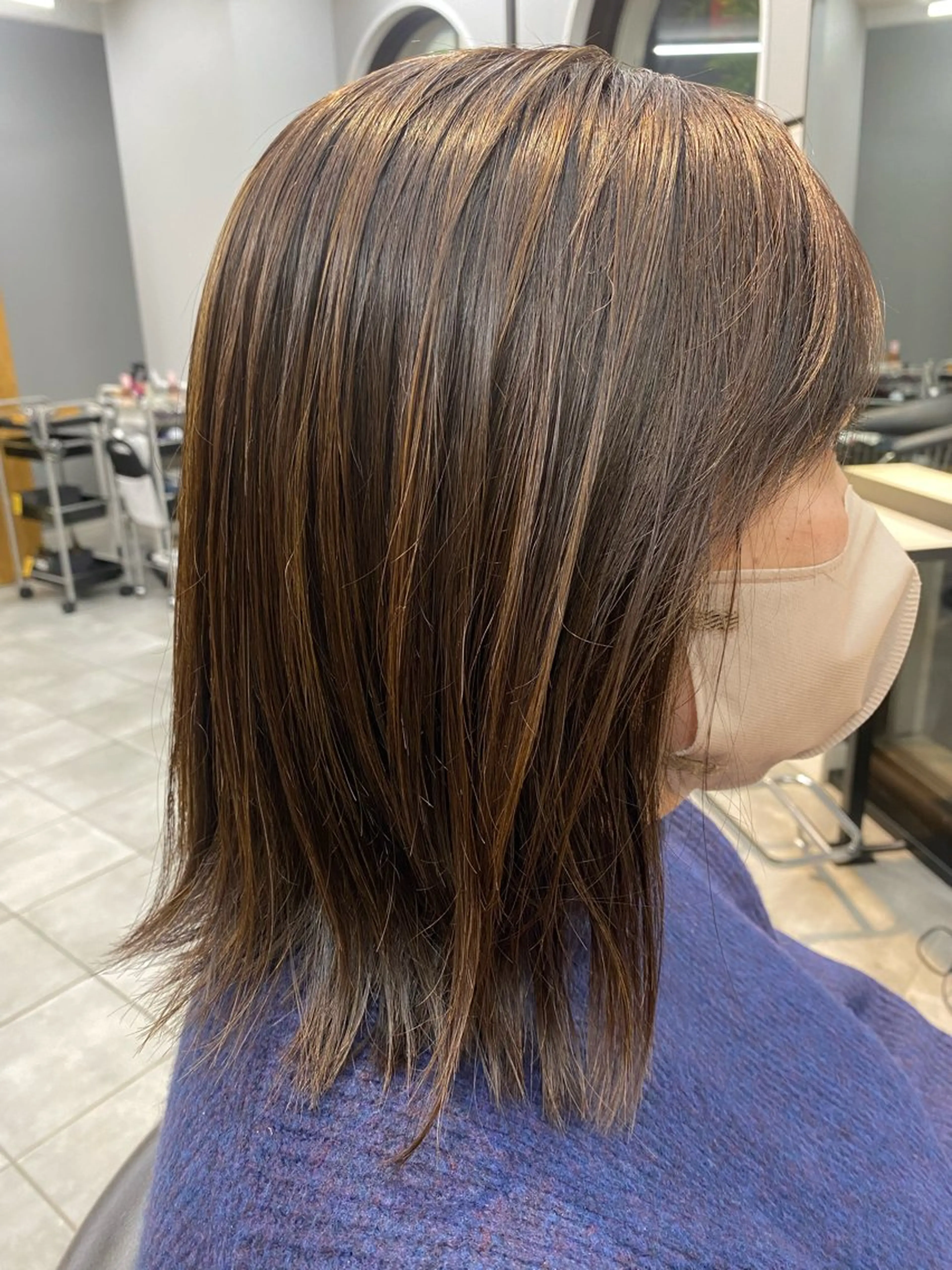 カラー たまプラーザ/駅近/ CASA/前田 朋輝のヘアスタイル