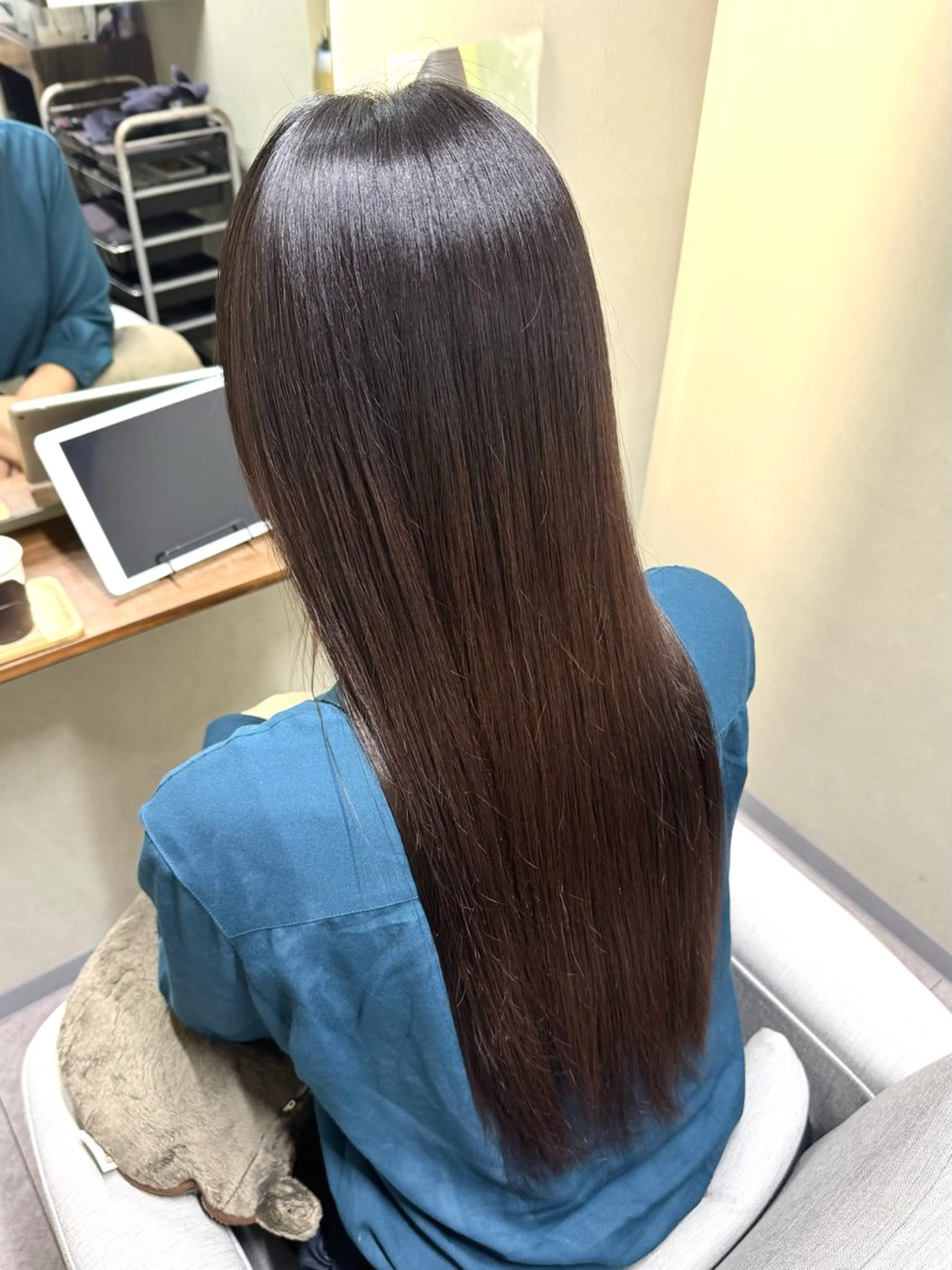 【ヘアスタイルの撮影OKな方限定！】うる艶髪質改善！！韓国風小顔カット＋髪質改善トリートメントの写真