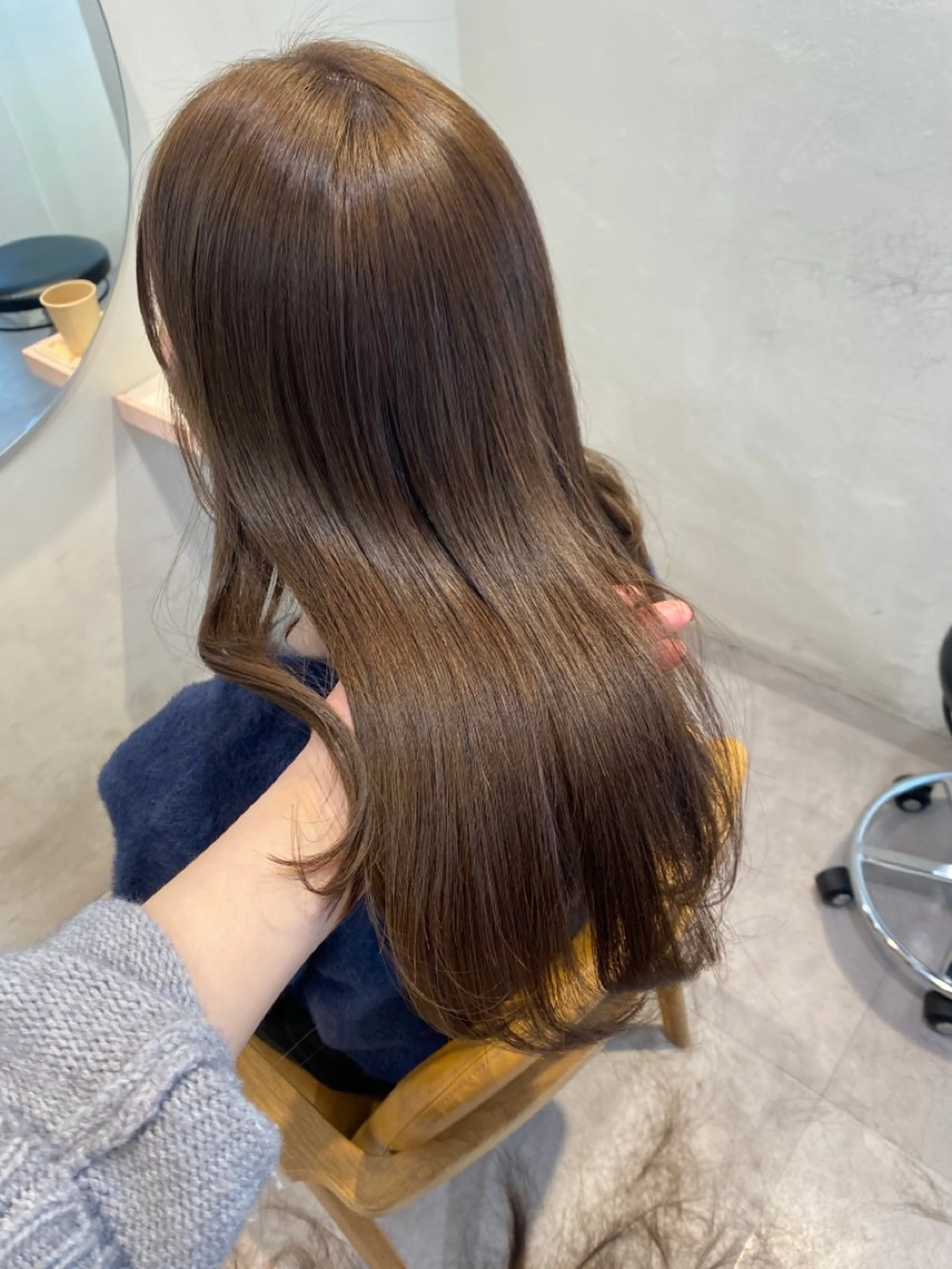 ロング カラー 当日予約大歓迎💗 依田瑞希のヘアスタイル