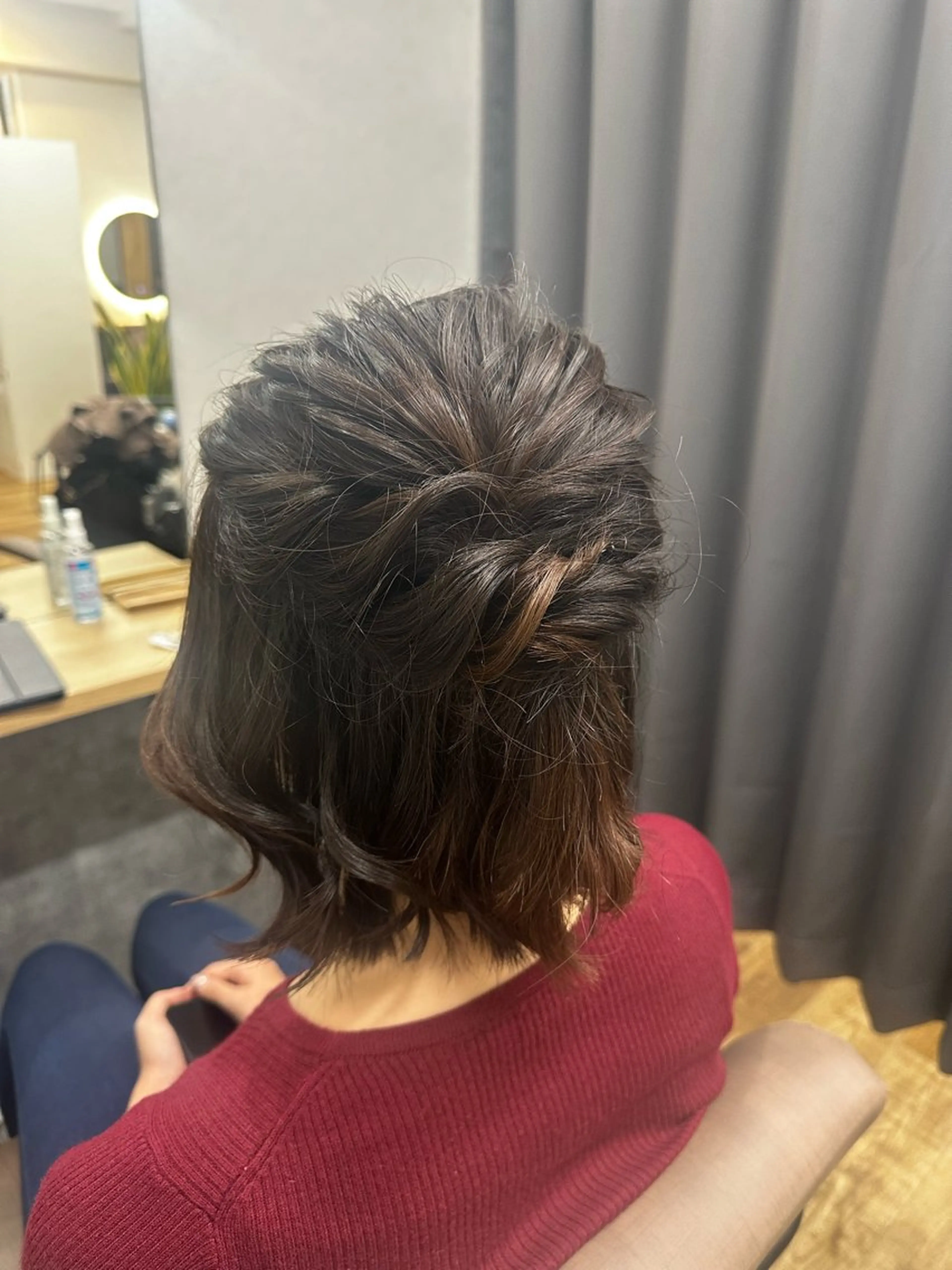 ミディアム ヘアセット TELA HAIR南流山店所属・TELA HAIR Annaのヘアスタイル