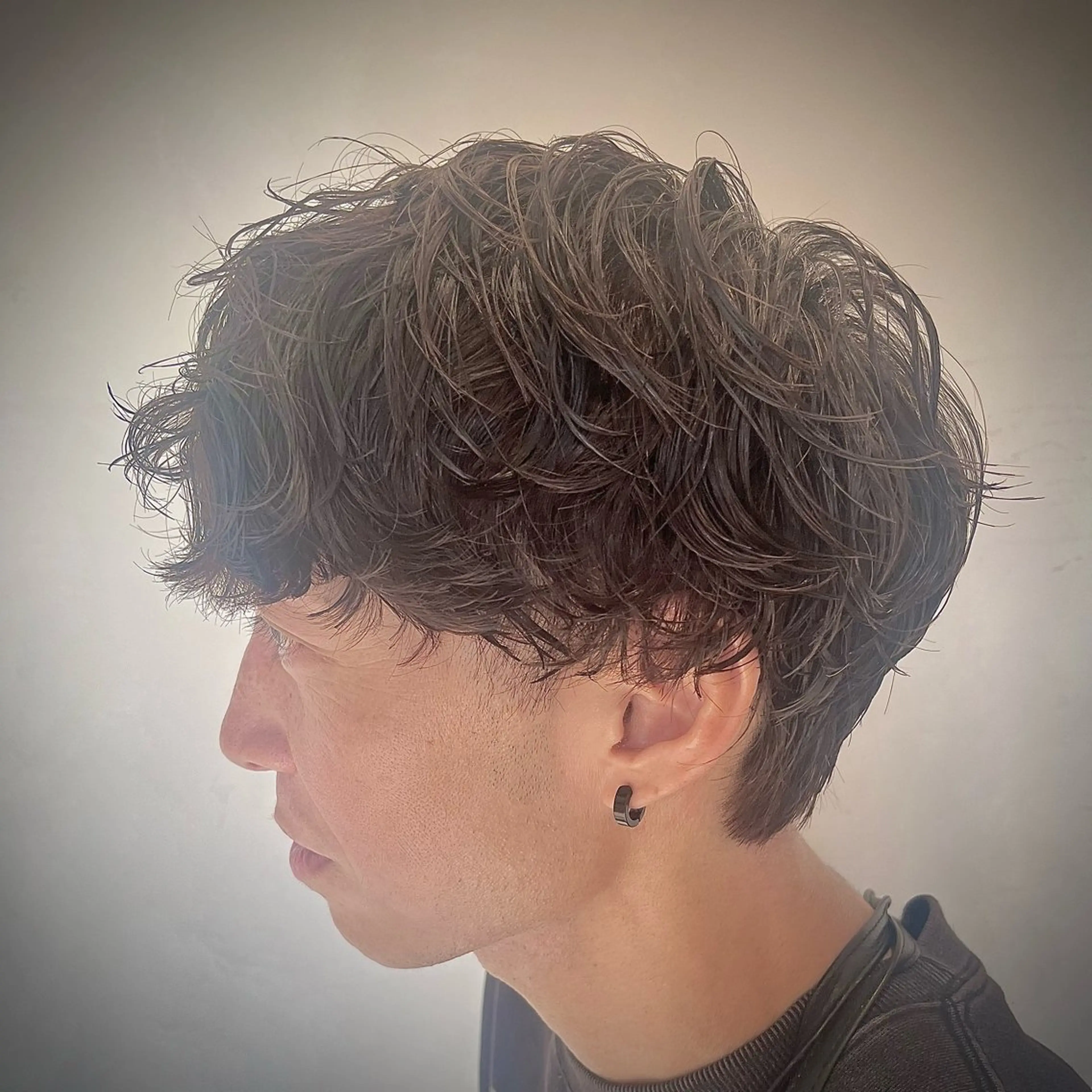 パーマ メンズ メンズパーマ カット パーマ 🟦メンズ特化🟦 たかしま　あさひのヘアスタイル