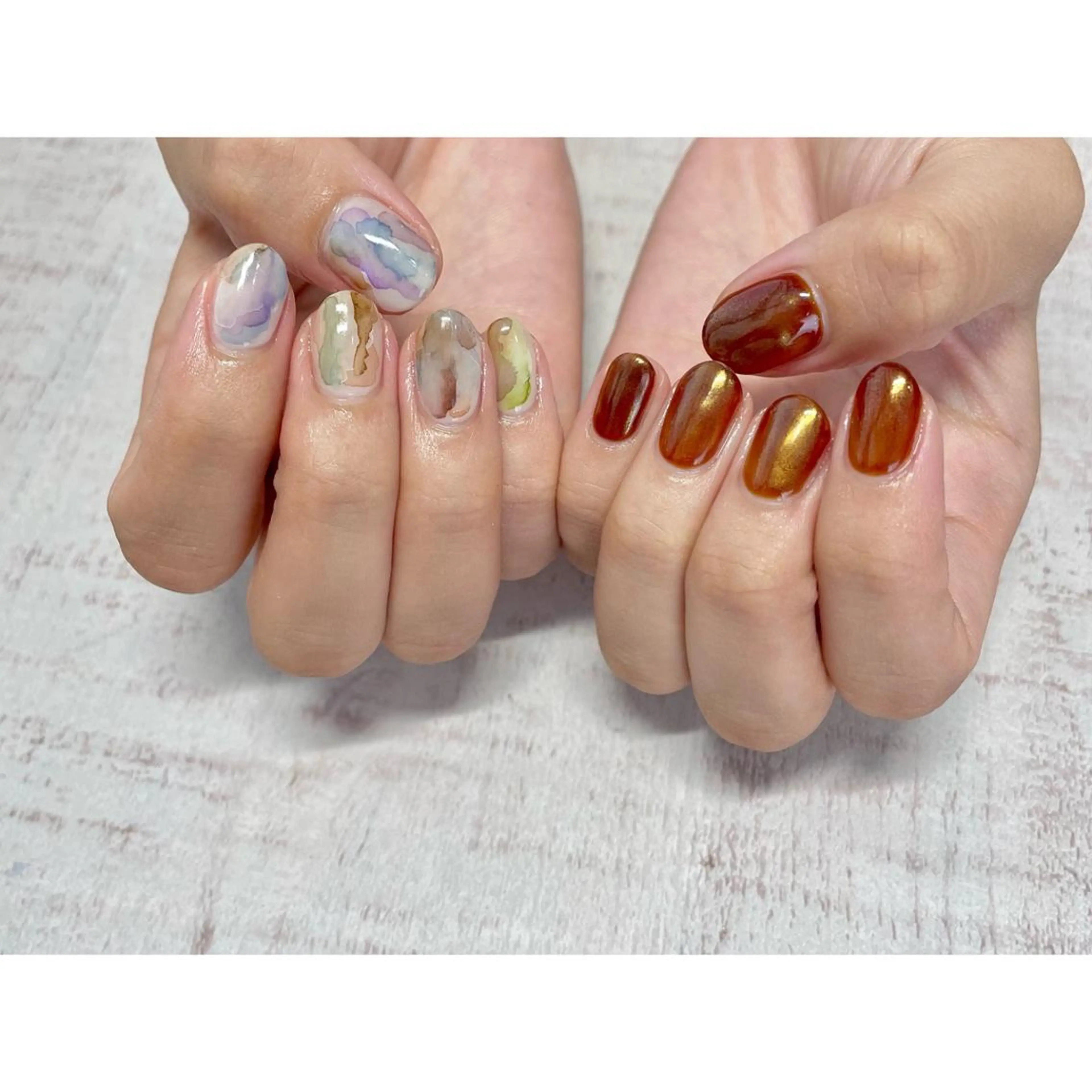 ネイル 𖡼 yumenoのネイルデザイン