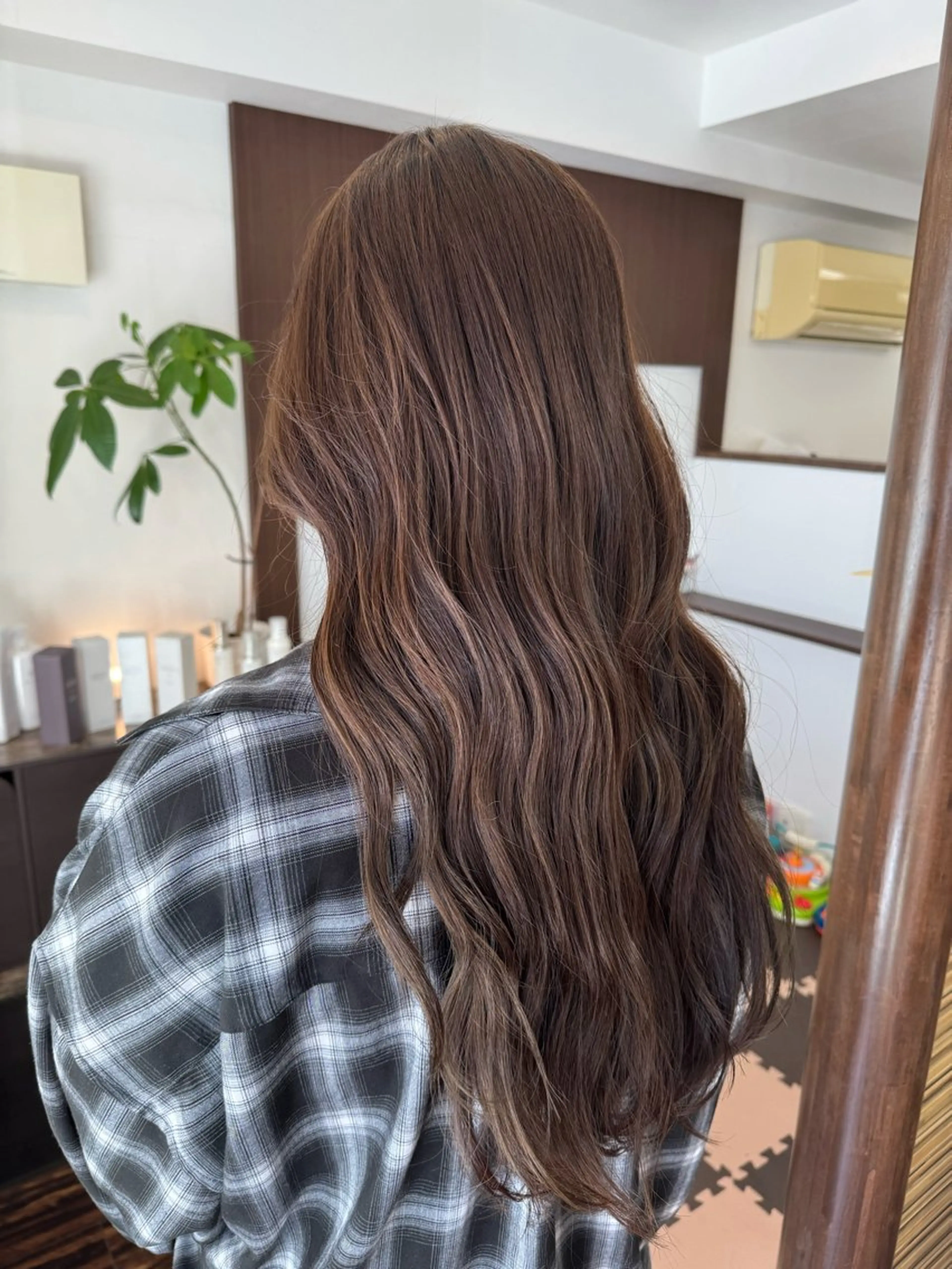 ロング 堀内 七海のヘアスタイル