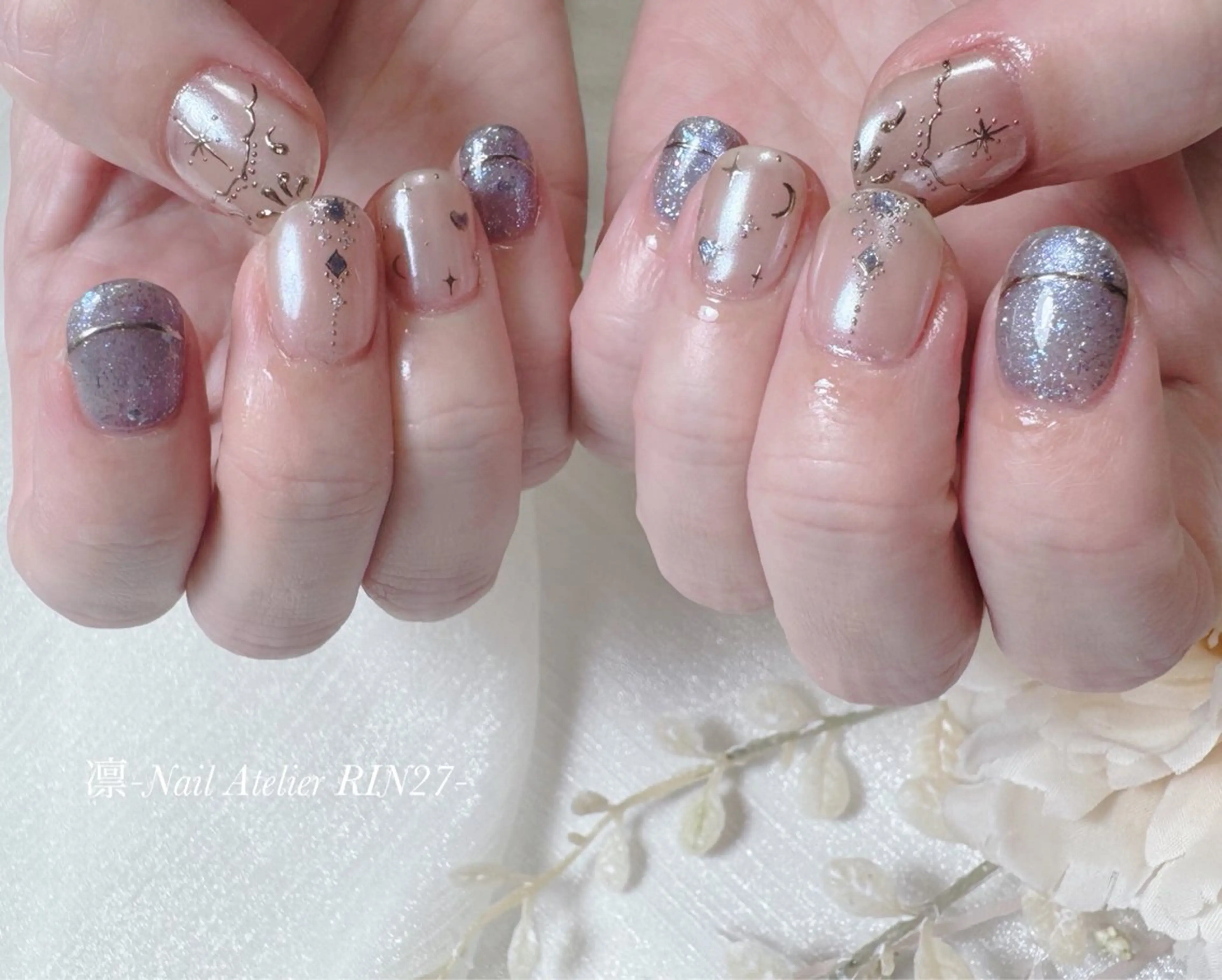 ネイル ハンドネイル ハンドケア 立川 紋歌のネイルデザイン