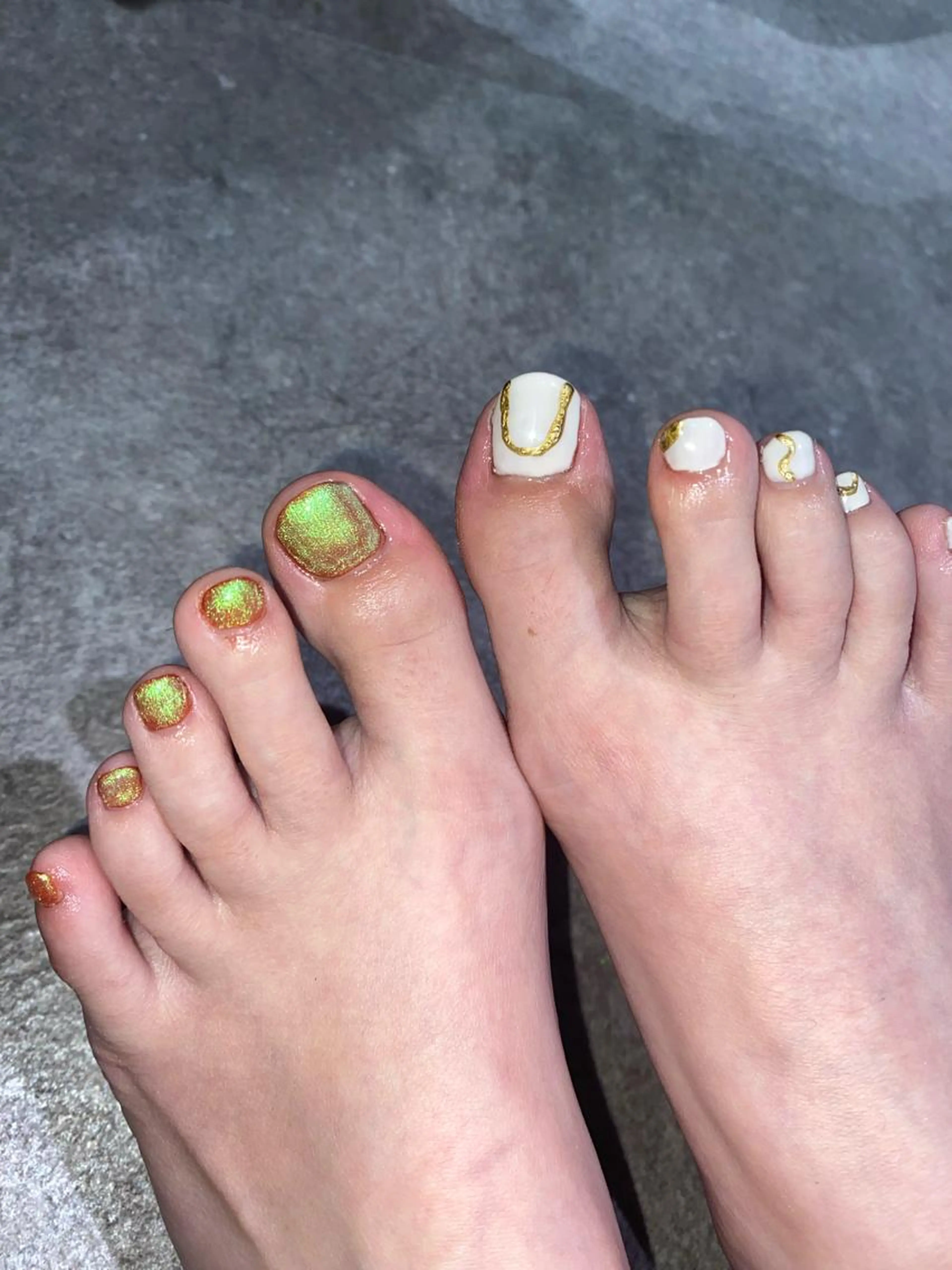 【🌺夏にピッタリ🌺】フットネイルの写真