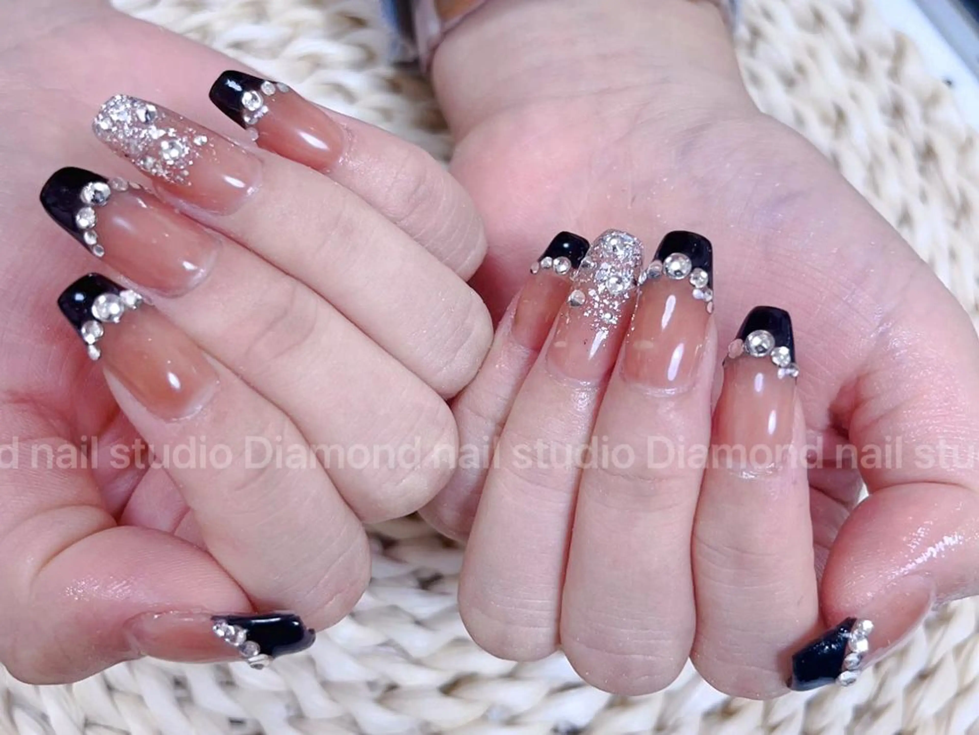 ロング Diamond 🚢のネイルデザイン