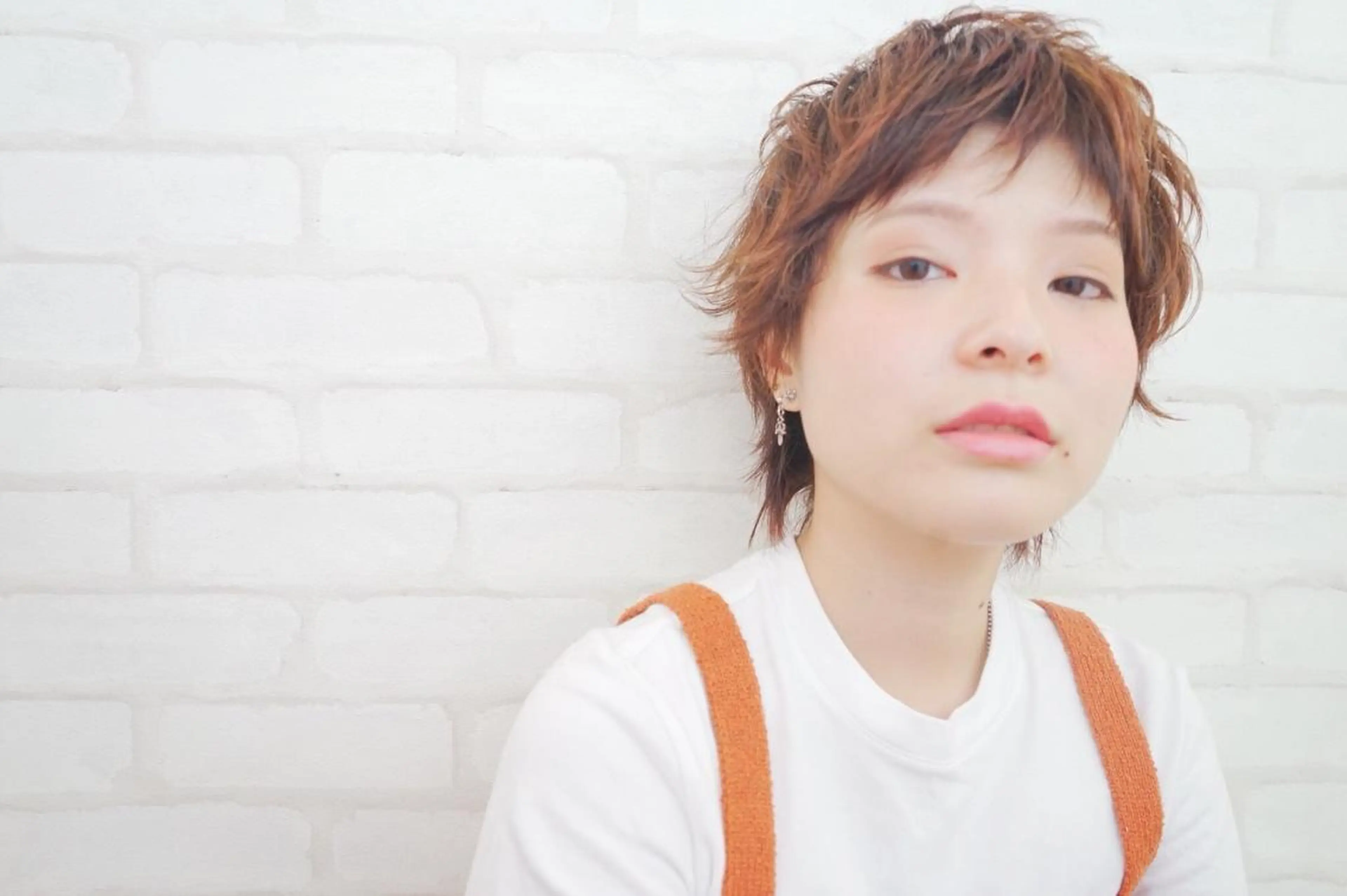 ショート カラー パーマ 山下 直人のヘアスタイル