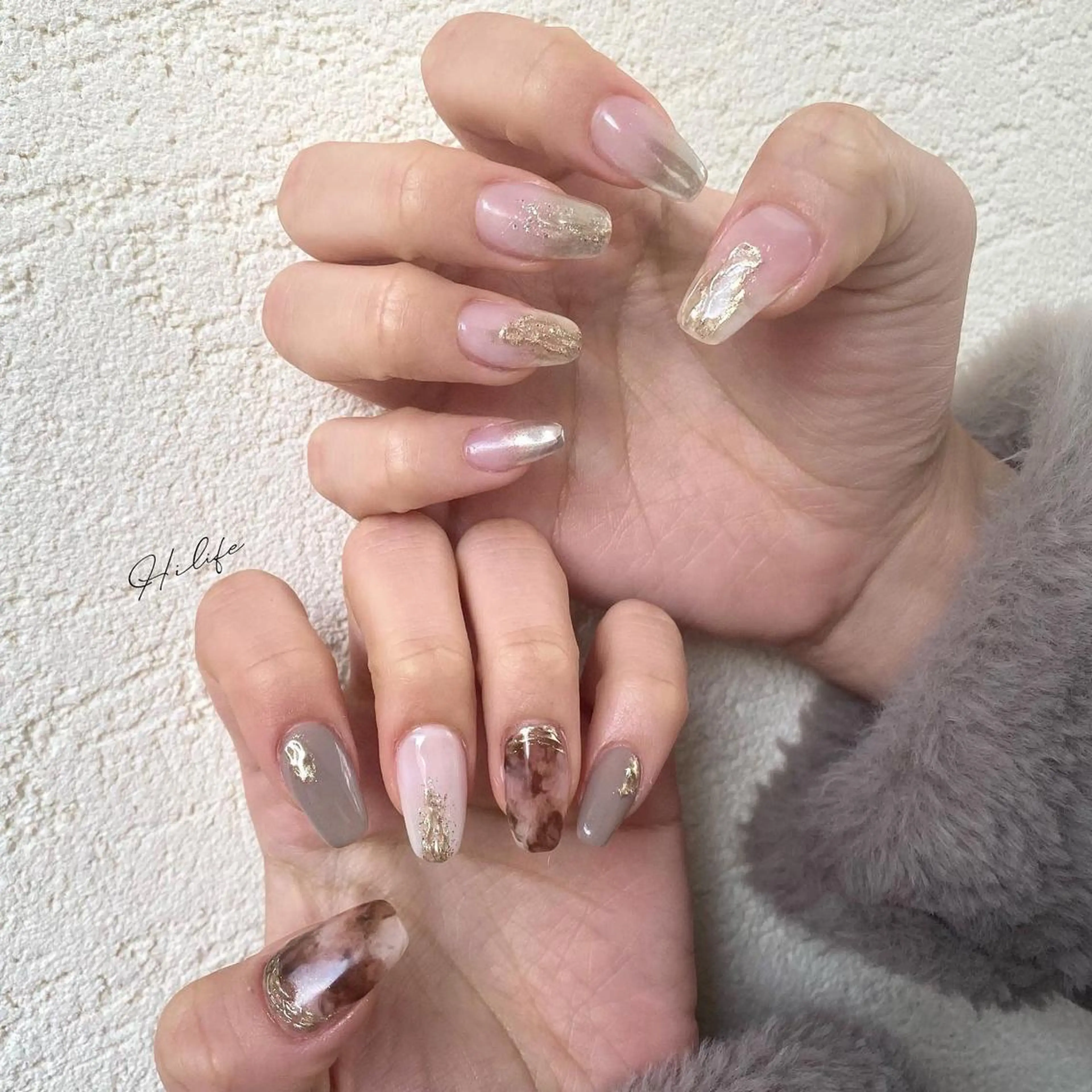ネイル 持ち込み ネイルチップ Nail Adore.のネイルデザイン