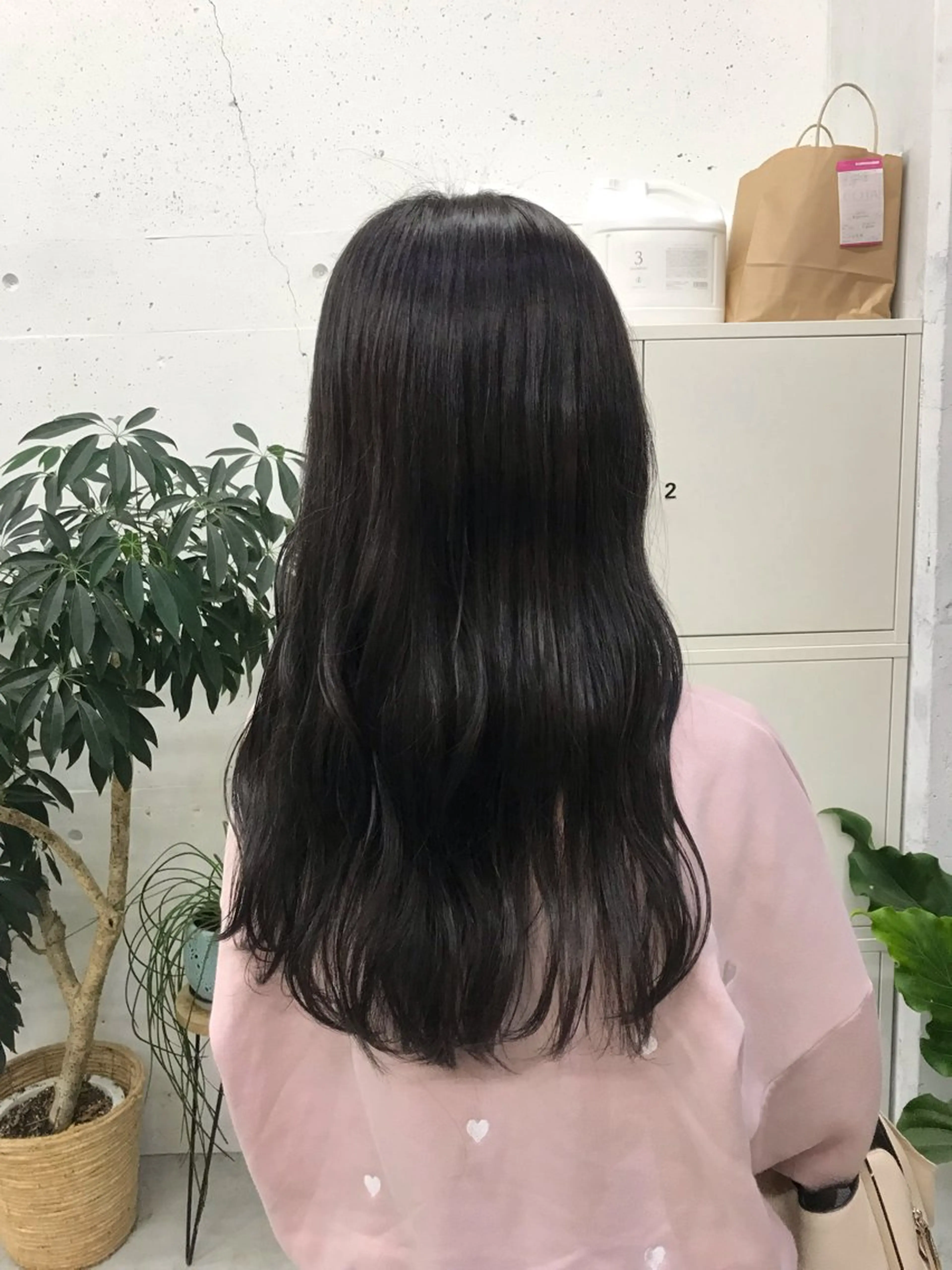 ロング カラー muku所属・レディースカット モデル/ayunaのヘアスタイル