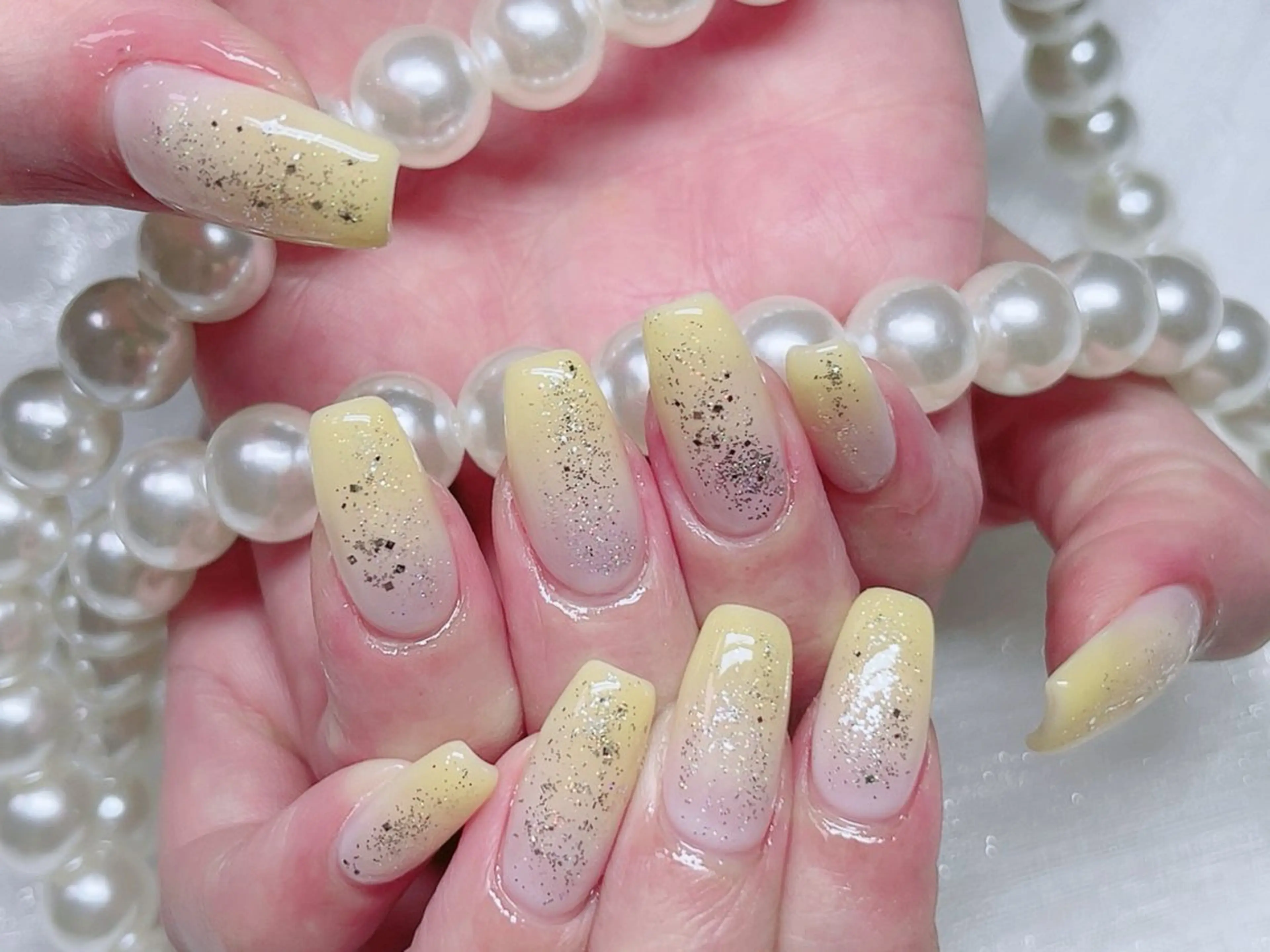 ネイル グラデーション 春ネイル ハンドネイル mira-cle大濱美容アカデミー所属・AI NAのネイルデザイン