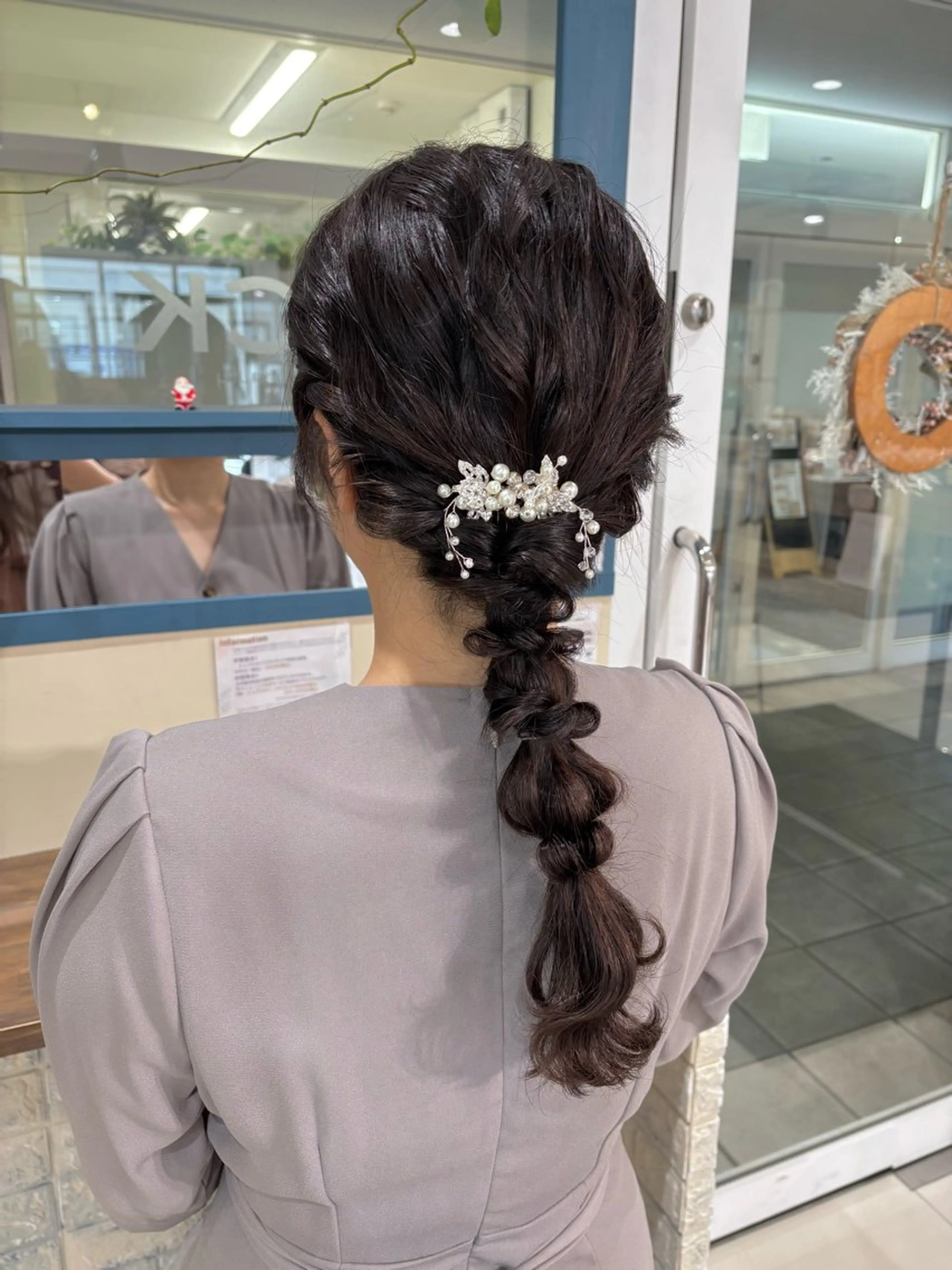 ロング ヘアアレンジ 髪質改善 頭身浴/ 中田のヘアスタイル