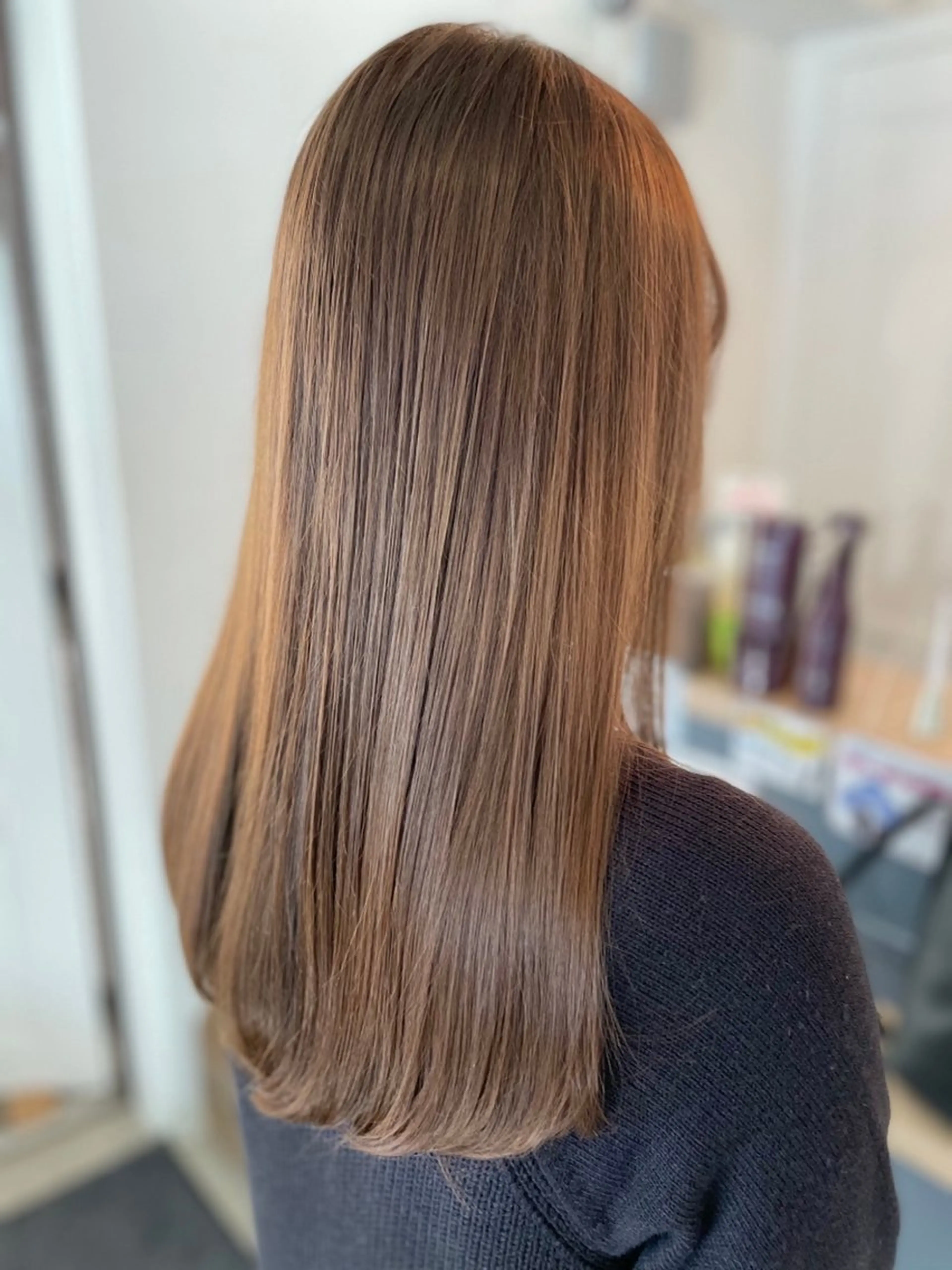 ロング 空 龍之介　カラー 特化/髪質改善/韓国のヘアスタイル