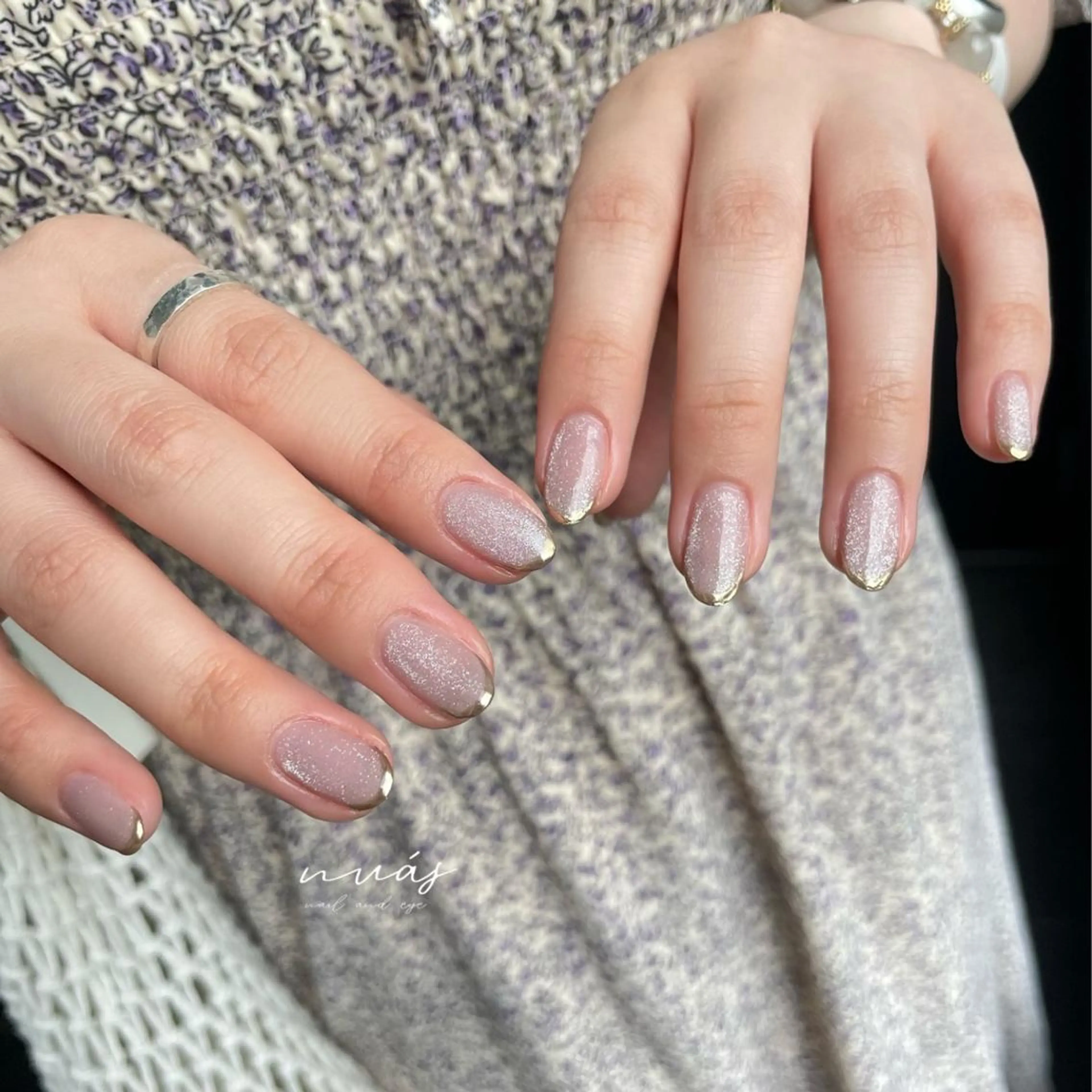 ネイル ハンドネイル nuás nail & eyeのネイルデザイン