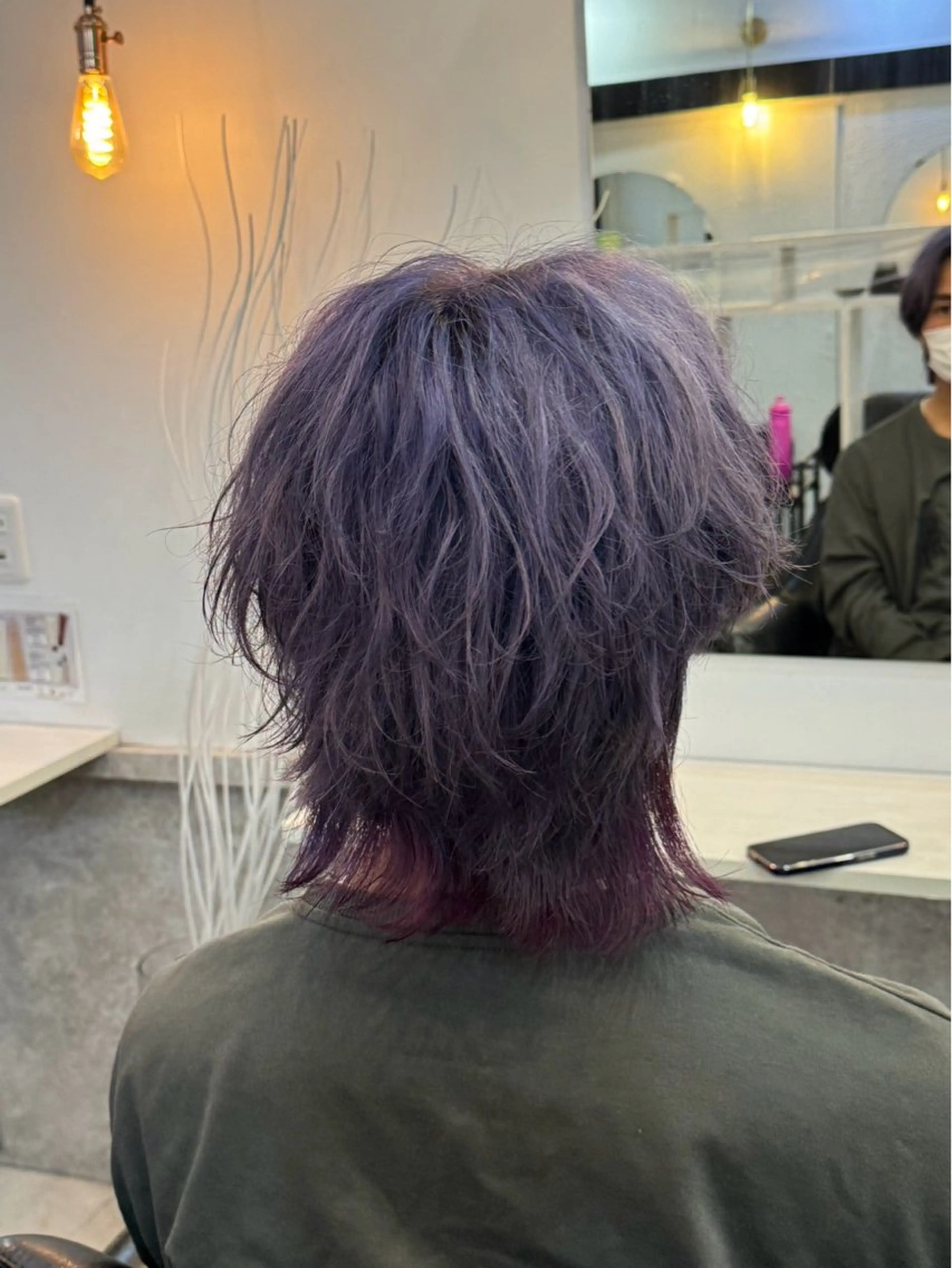 ショート ︎🌟YUYA/複雑 履歴/デザインカラーのヘアスタイル