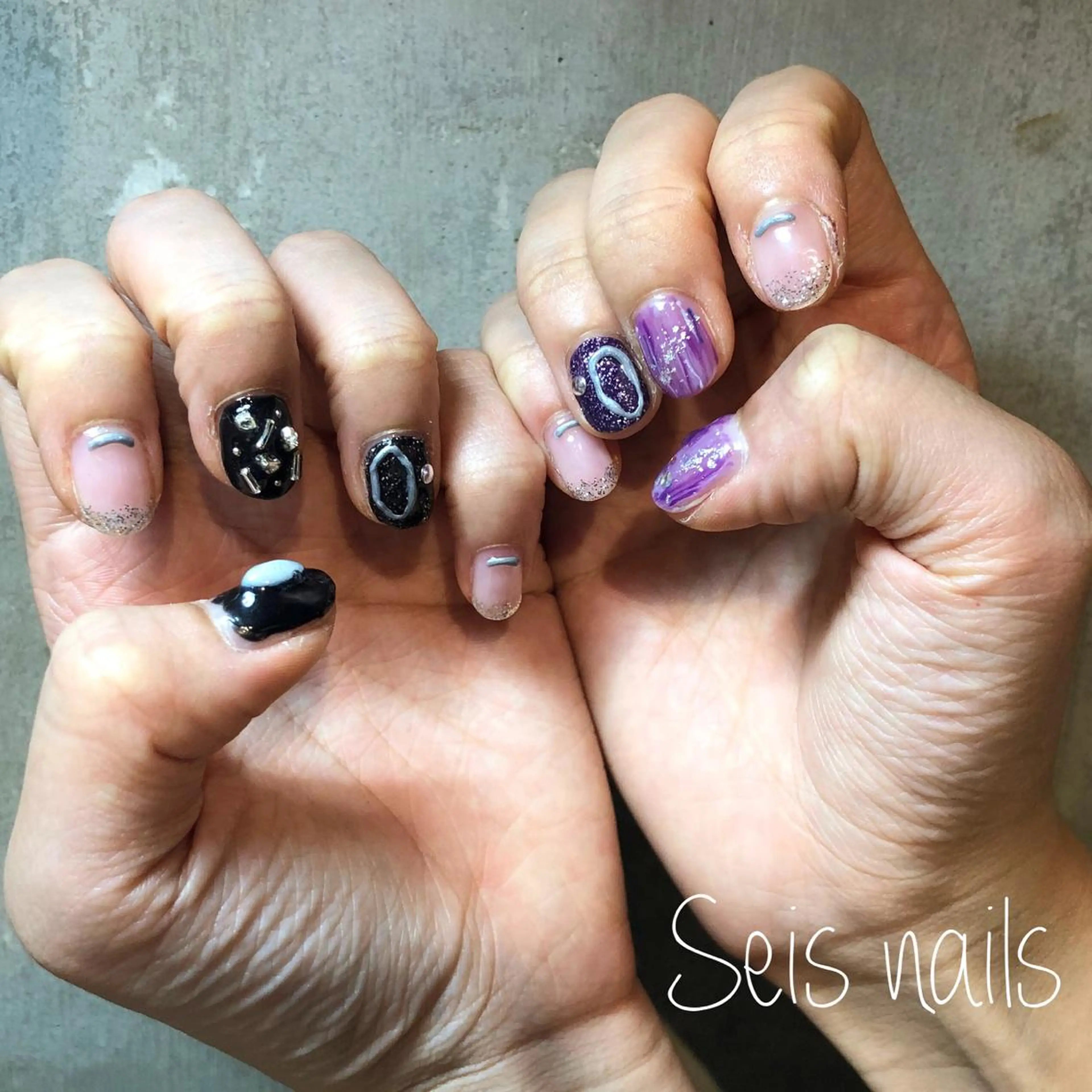 ネイル ハンドネイル Seis Shihoのネイルデザイン