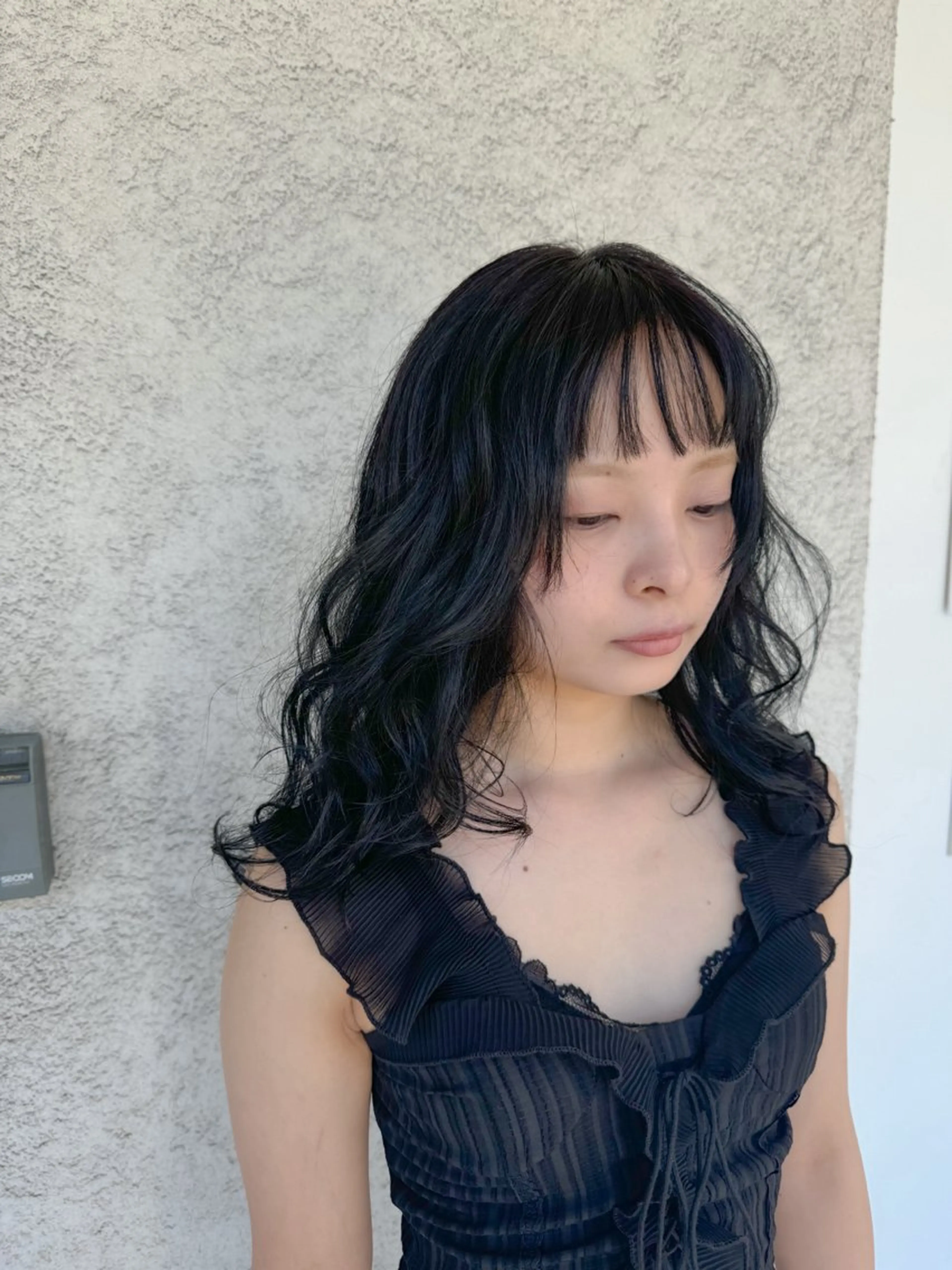 ロング カラー ロング オン眉 椎葉 祐也のヘアスタイル