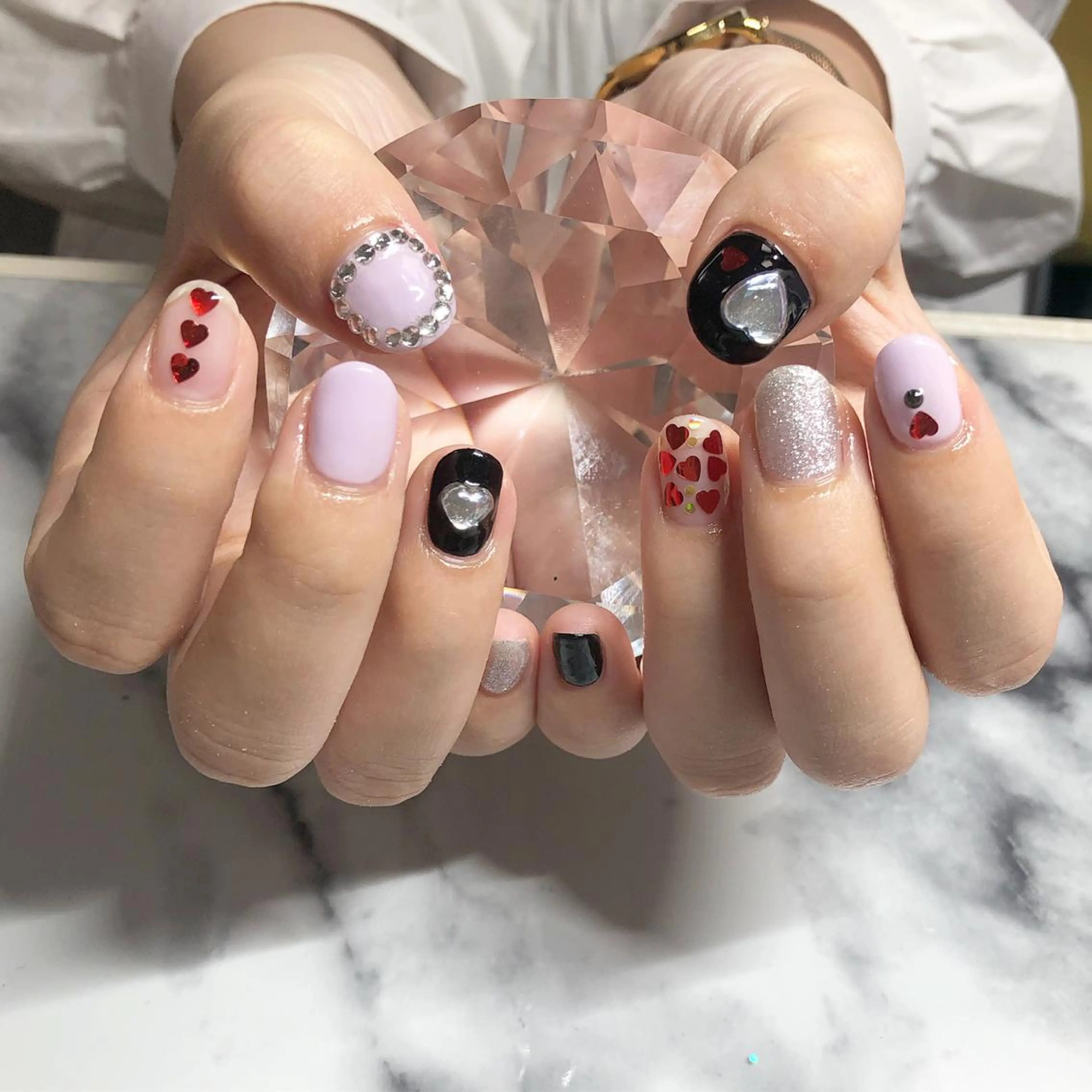 ネイル I P'ink nail salon所属・I pinknail 韓国風·持ち込み専門のネイルデザイン