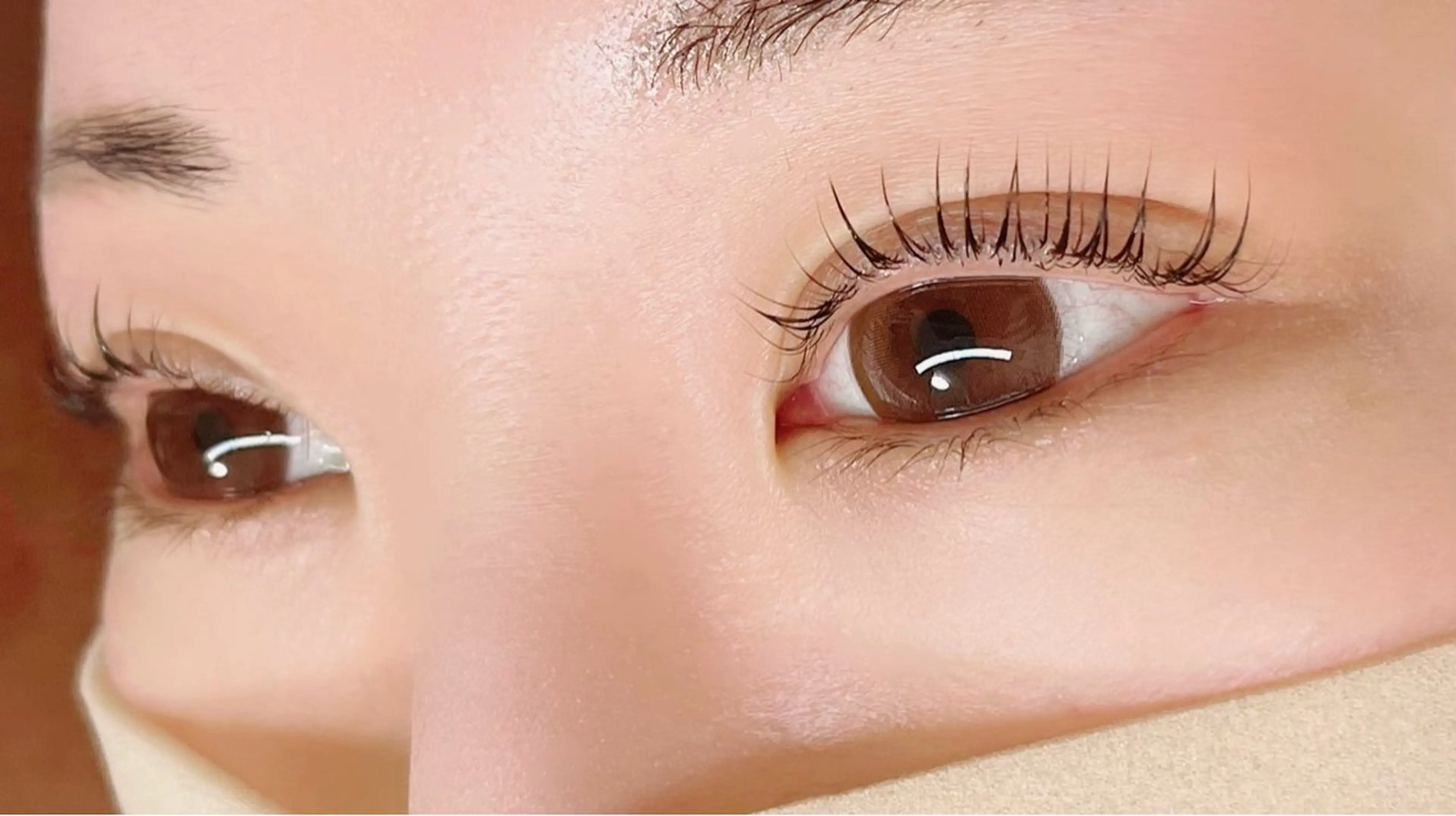 マツエク・マツパ フラットラッシュ パリジェンヌラッシュリフト まつげパーマ 一重×まつ毛パーマ ボリュームラッシュ マツパ Charme 五反田・不動前・目黒のマツエク・マツパデザイン