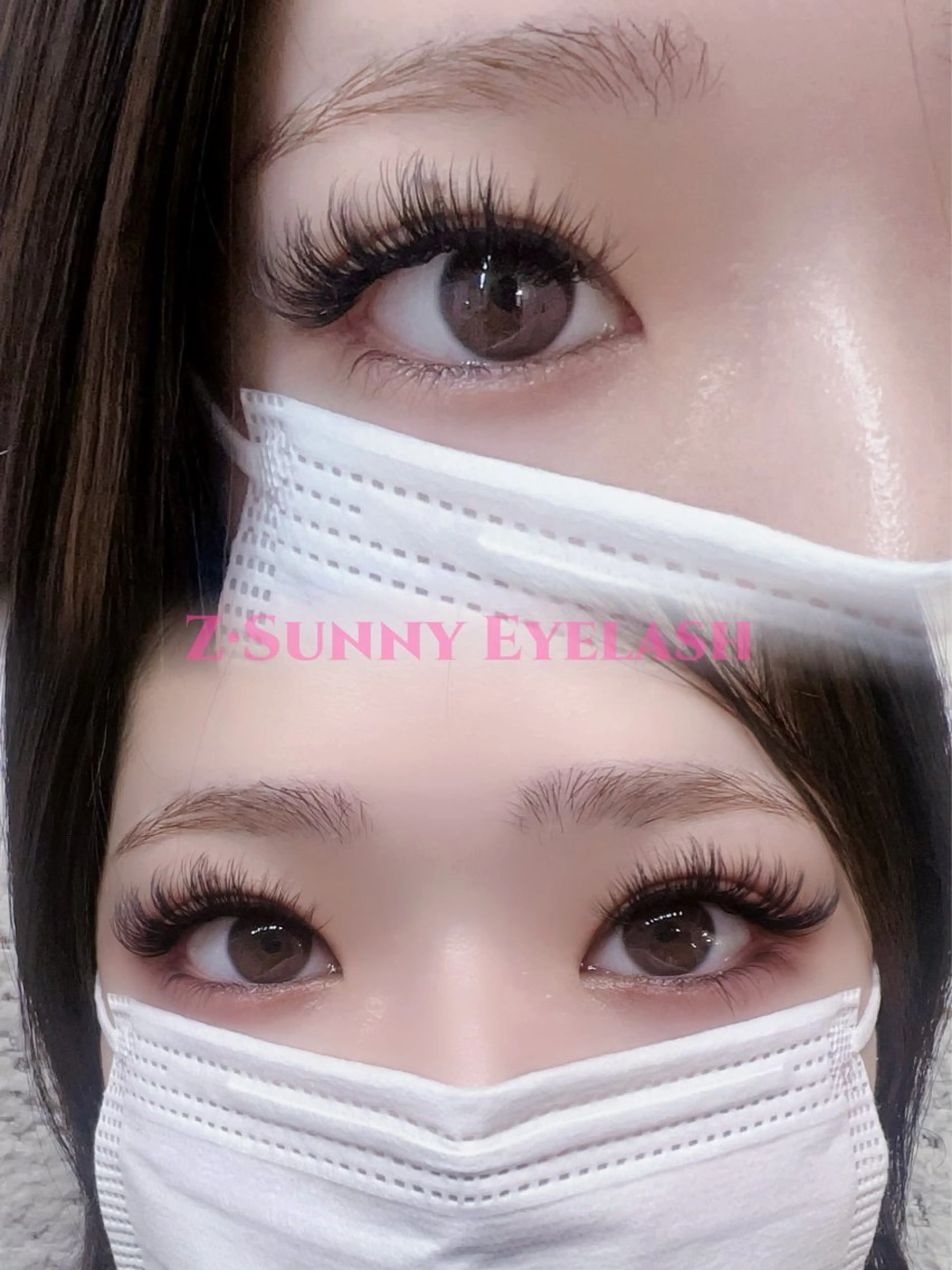 マツエク・マツパ バインドロック 束感まつ毛 Dカール 韓国風マツエク マツエク まつげ／パリジェンヌ 専門店【新小岩4分】のマツエク・マツパデザイン