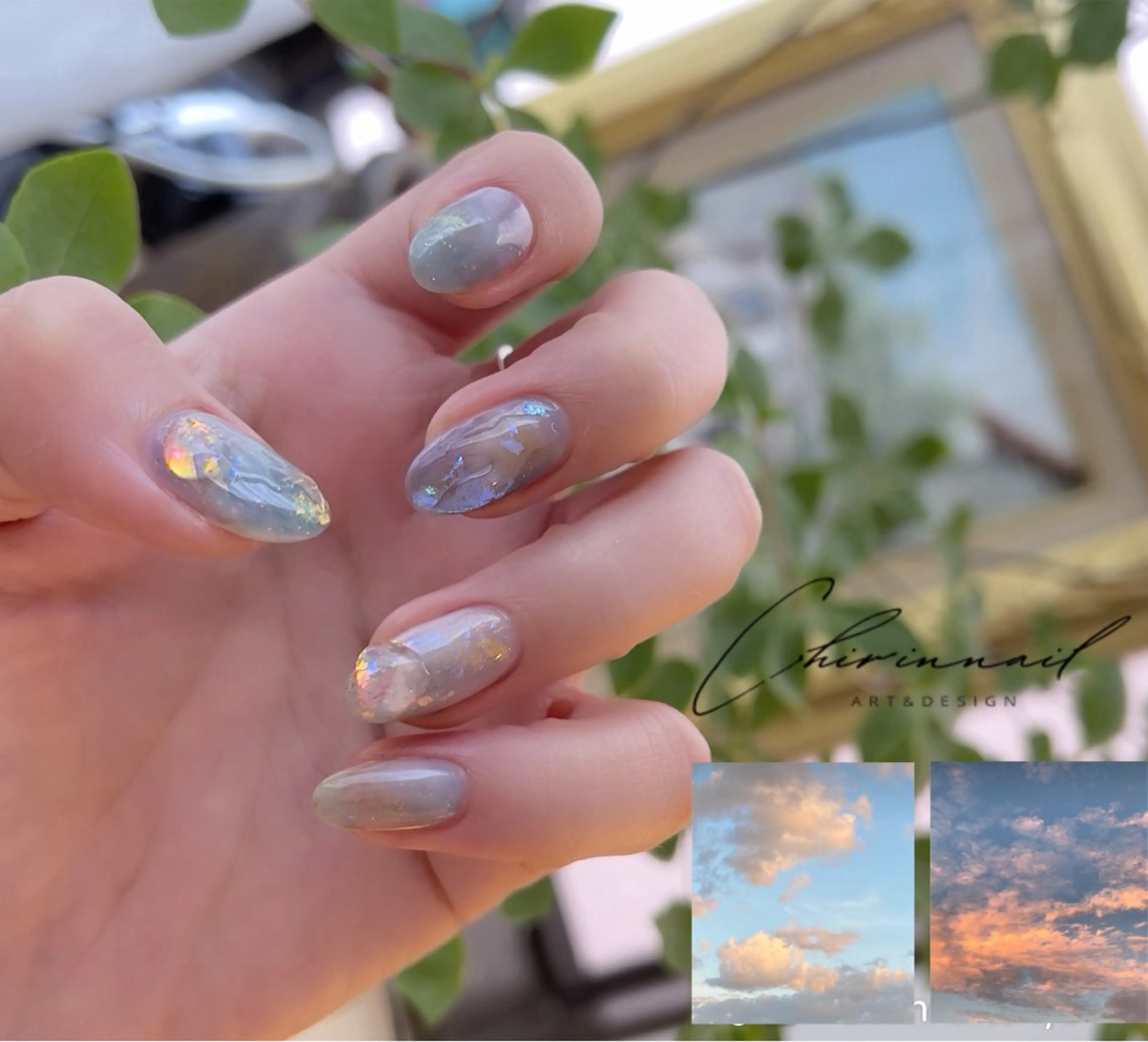 ネイル アートネイル ニュアンスネイル ちりんネイル所属・chirin nailのネイルデザイン