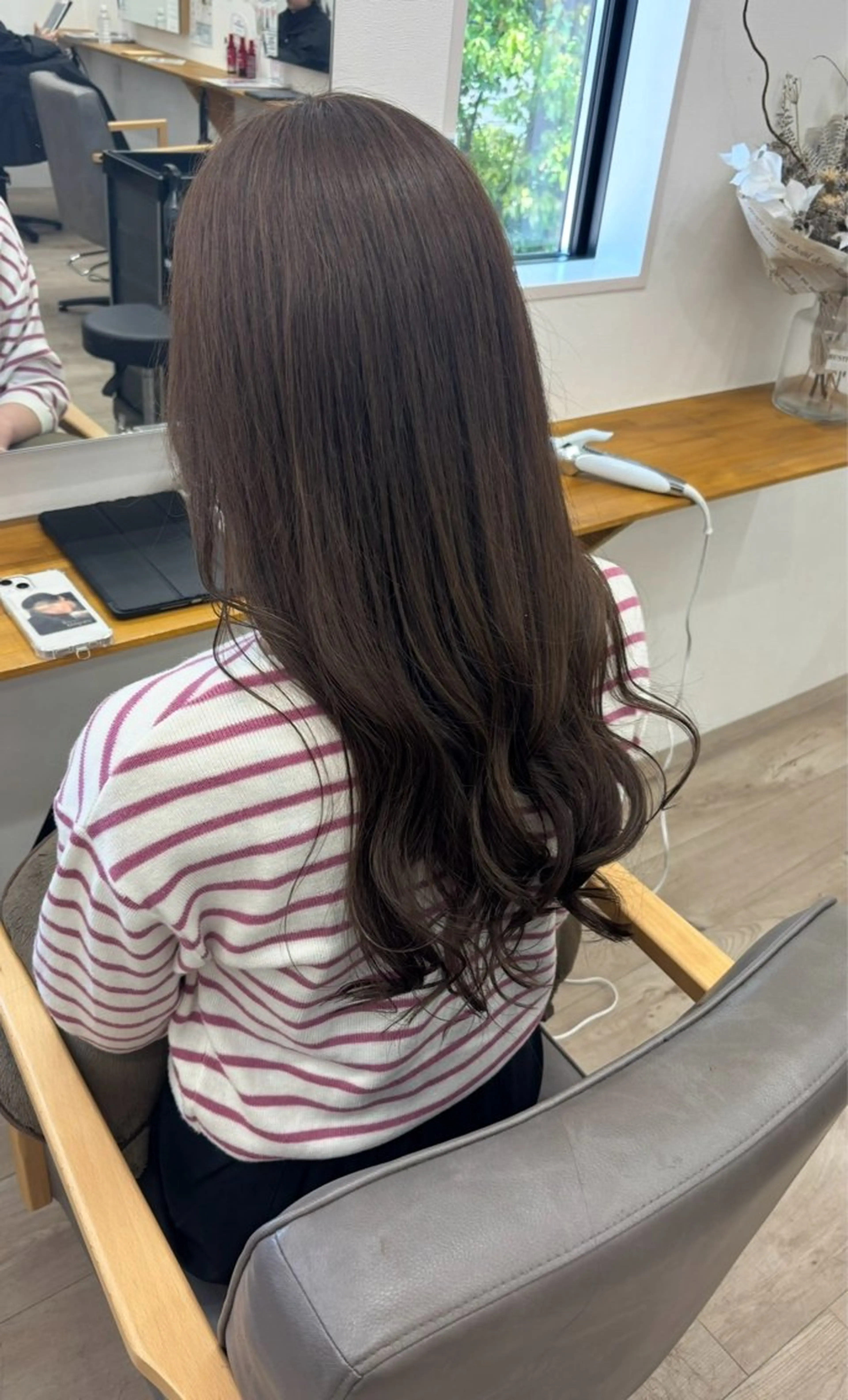 ロング 伴 星来のヘアスタイル