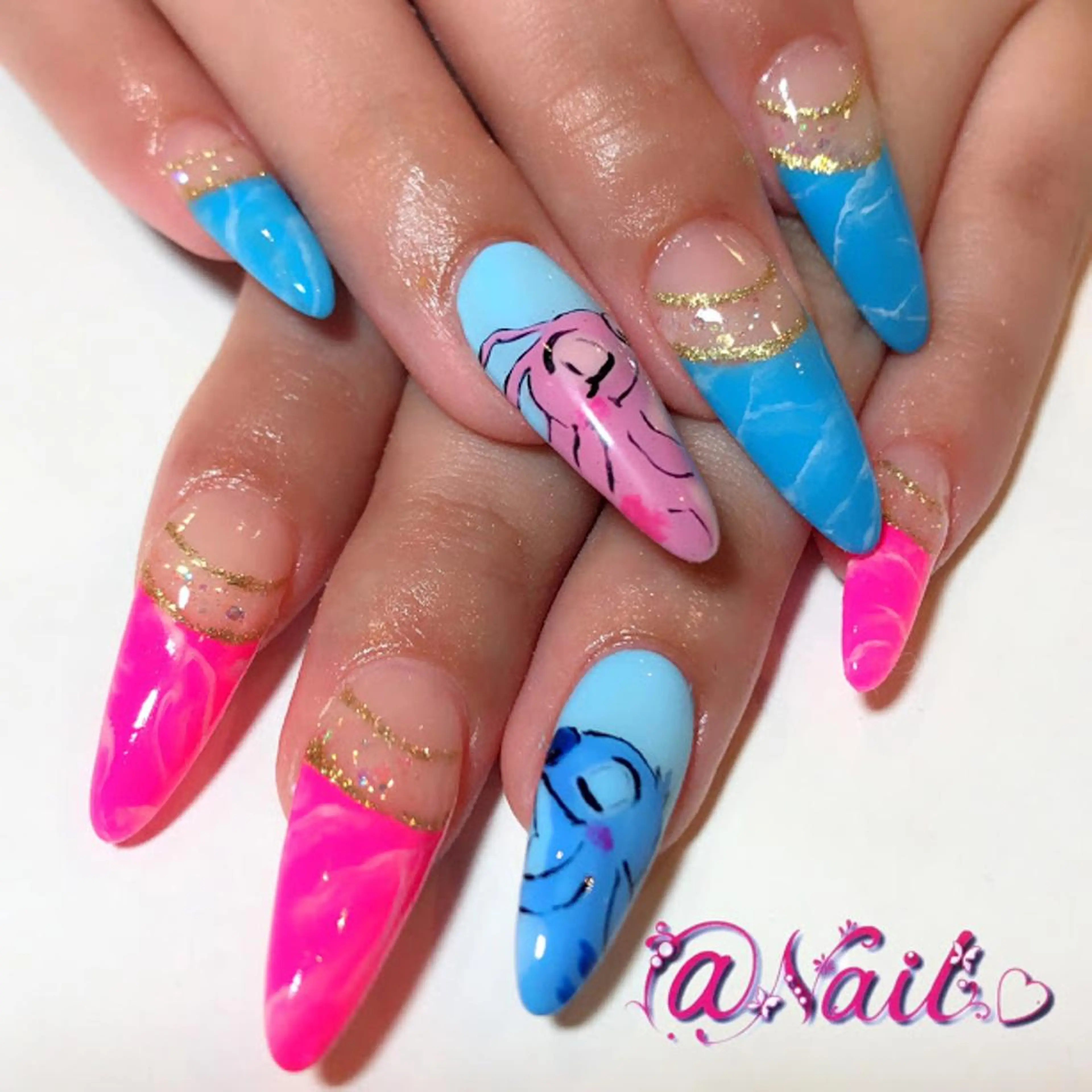 ネイル 小尾 栞のネイルデザイン