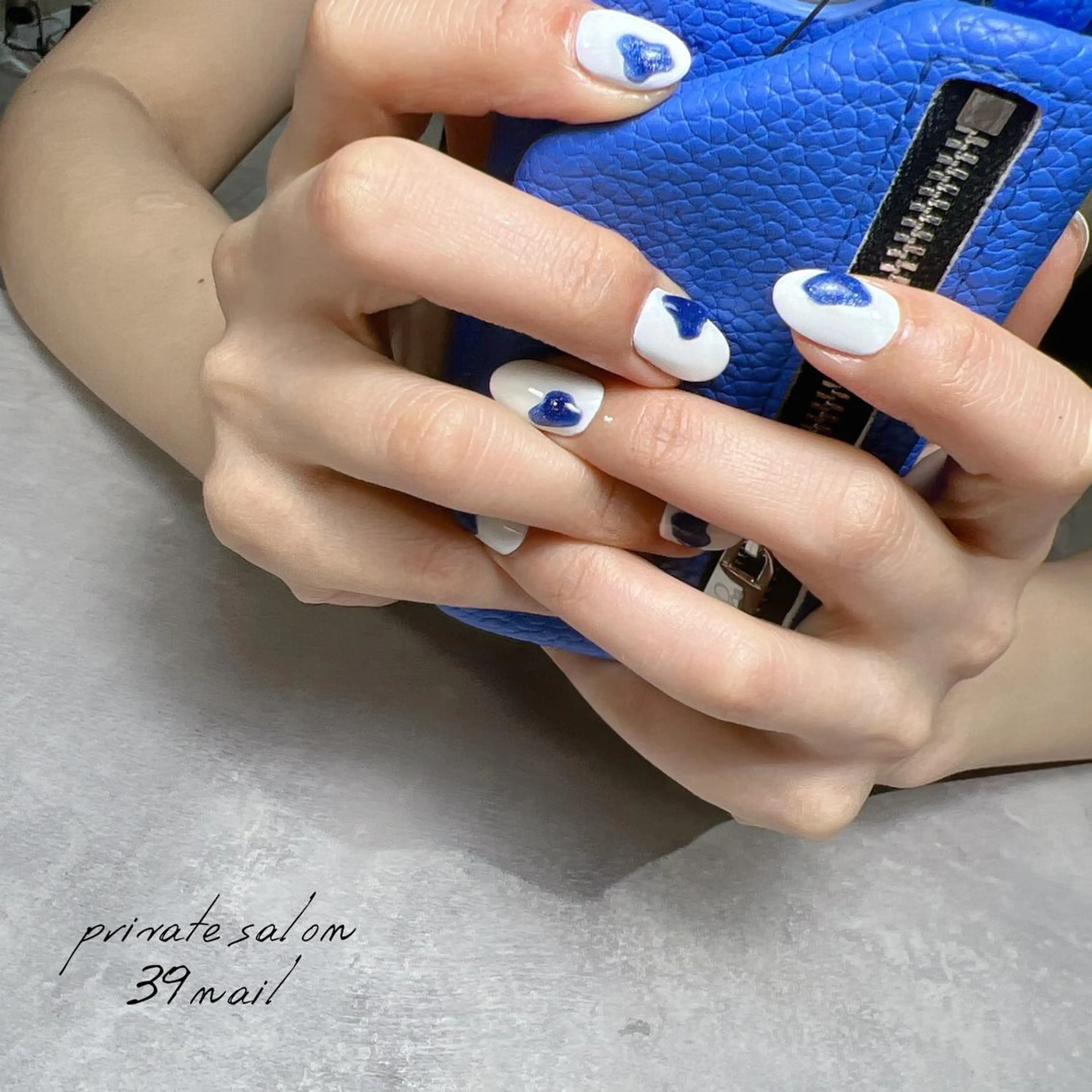 ミディアム ネイル ハンドネイル 京橋 【39nail】のネイルデザイン