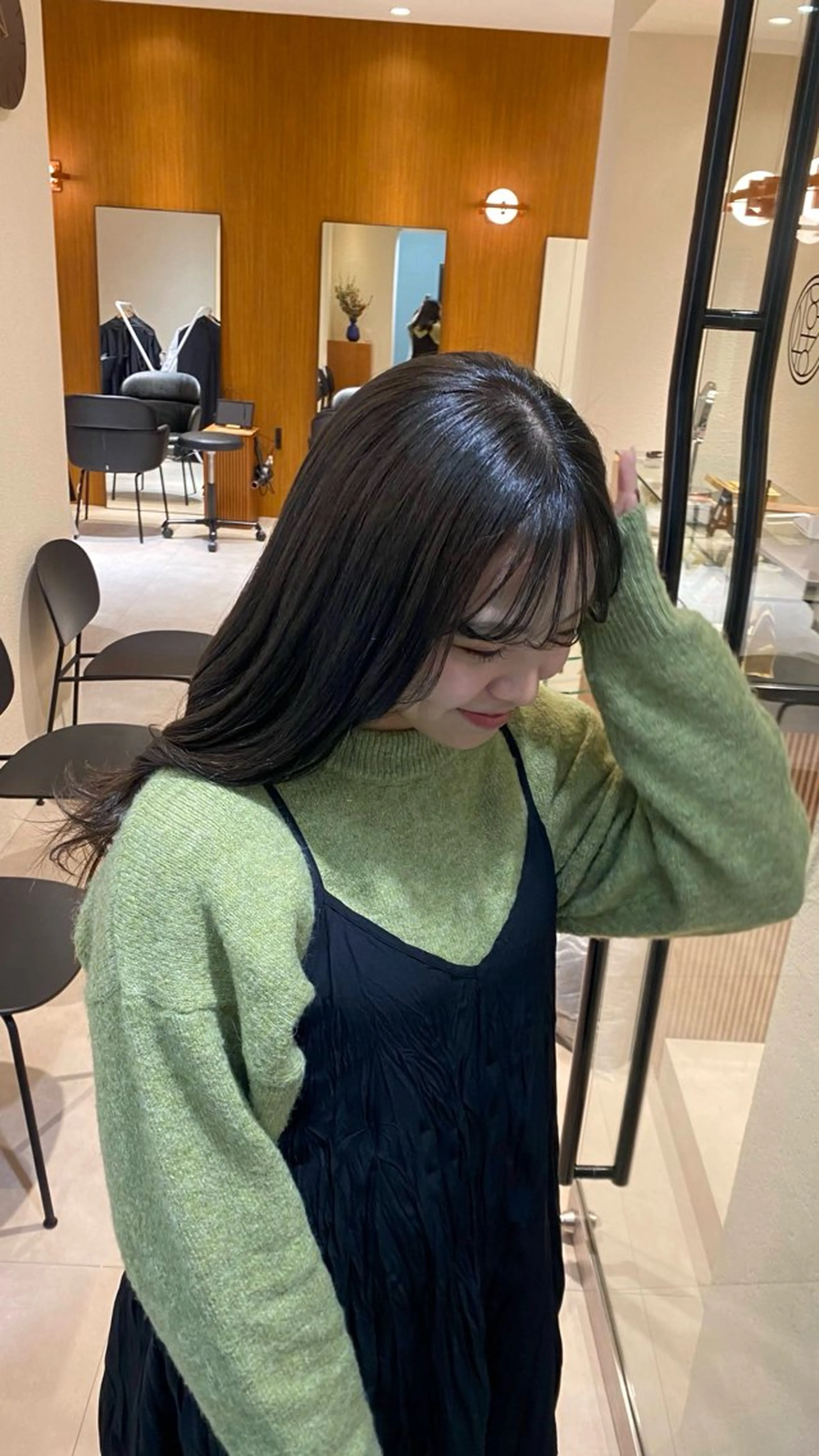 ショート カラー ヘアカラー 《無料カットモデル / perm》ナミのヘアスタイル