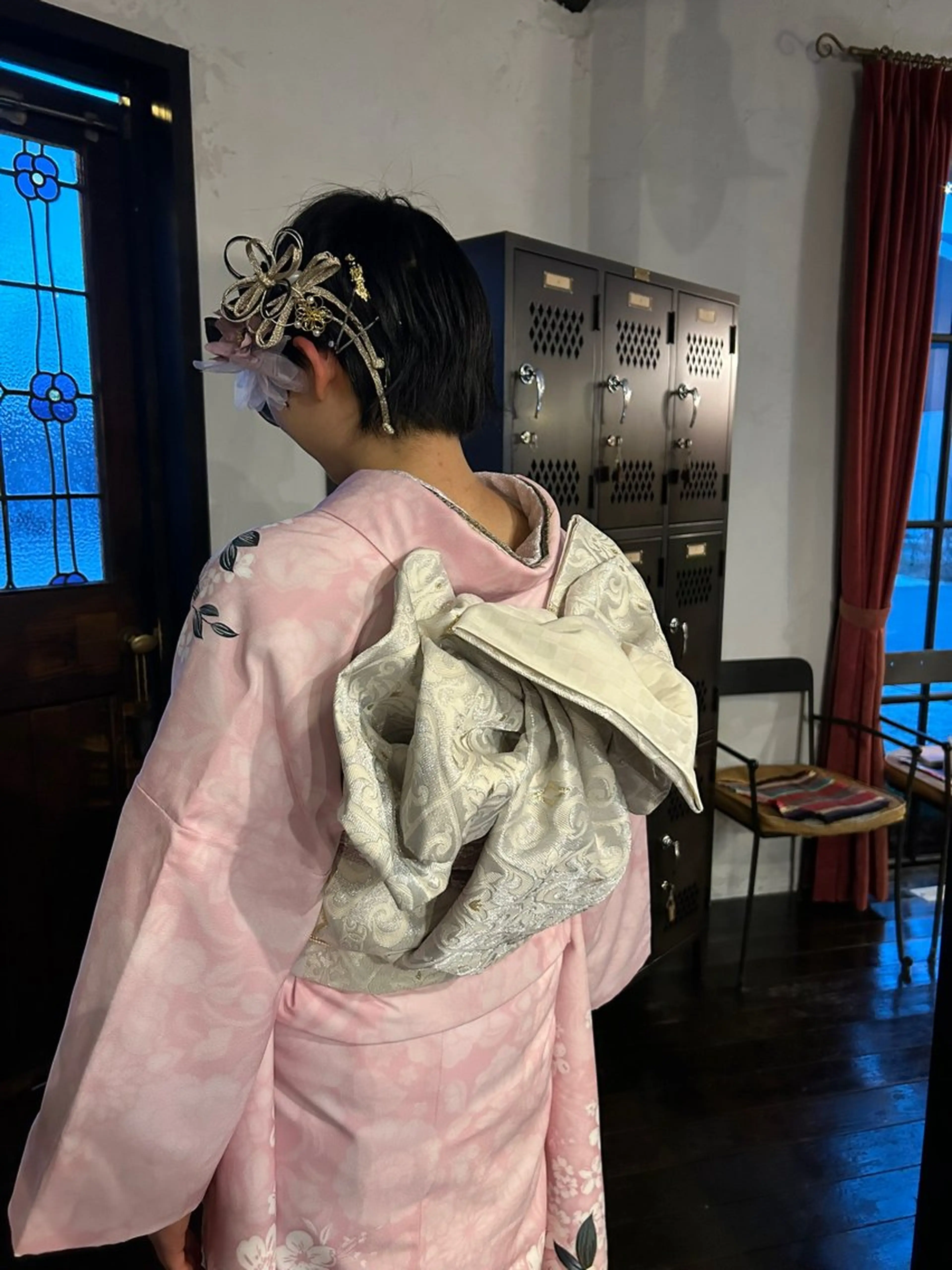 浴衣着付け&ヘアセット👘の写真