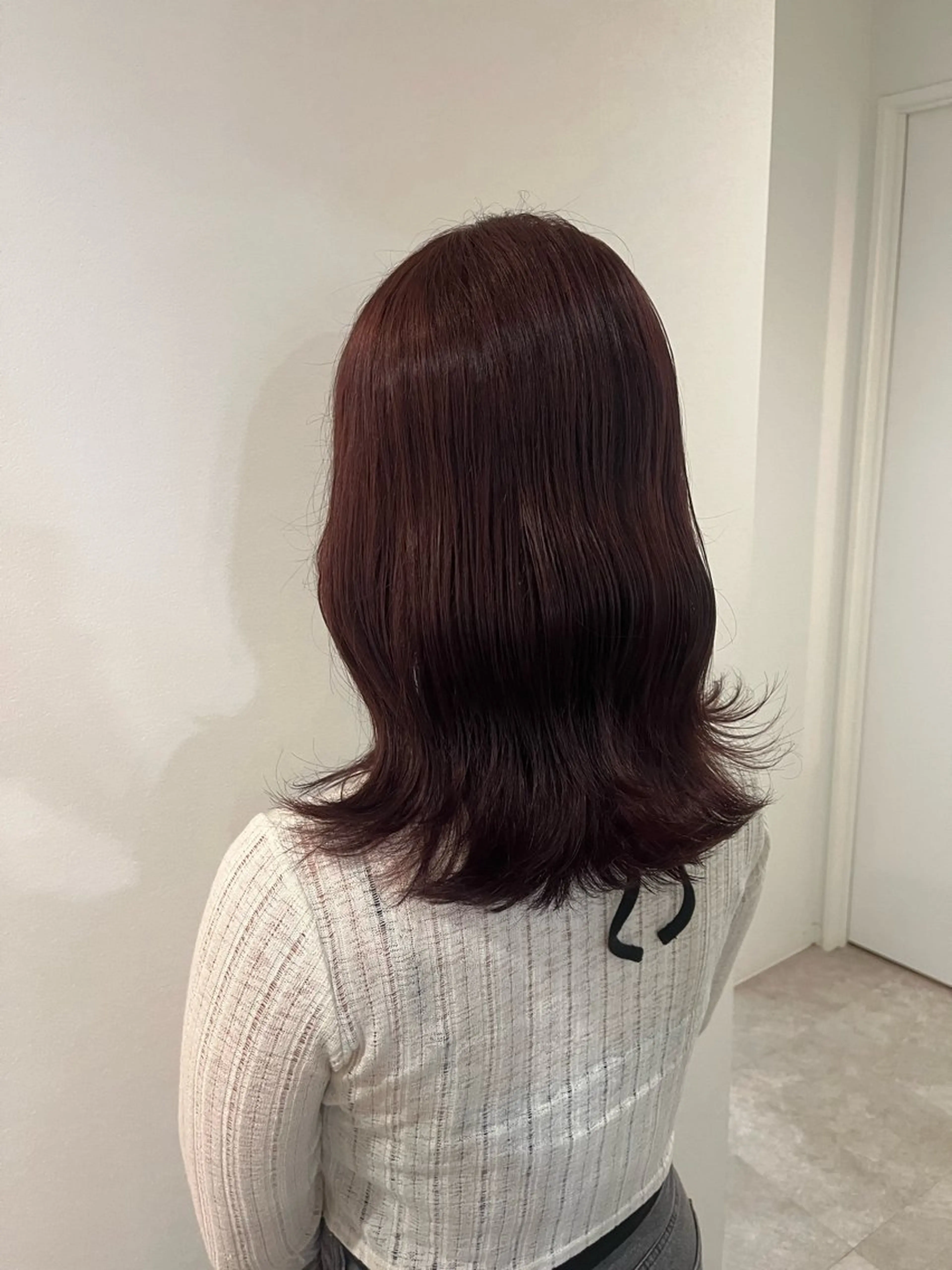 ミディアム nicoa所属・市原 歩のヘアスタイル