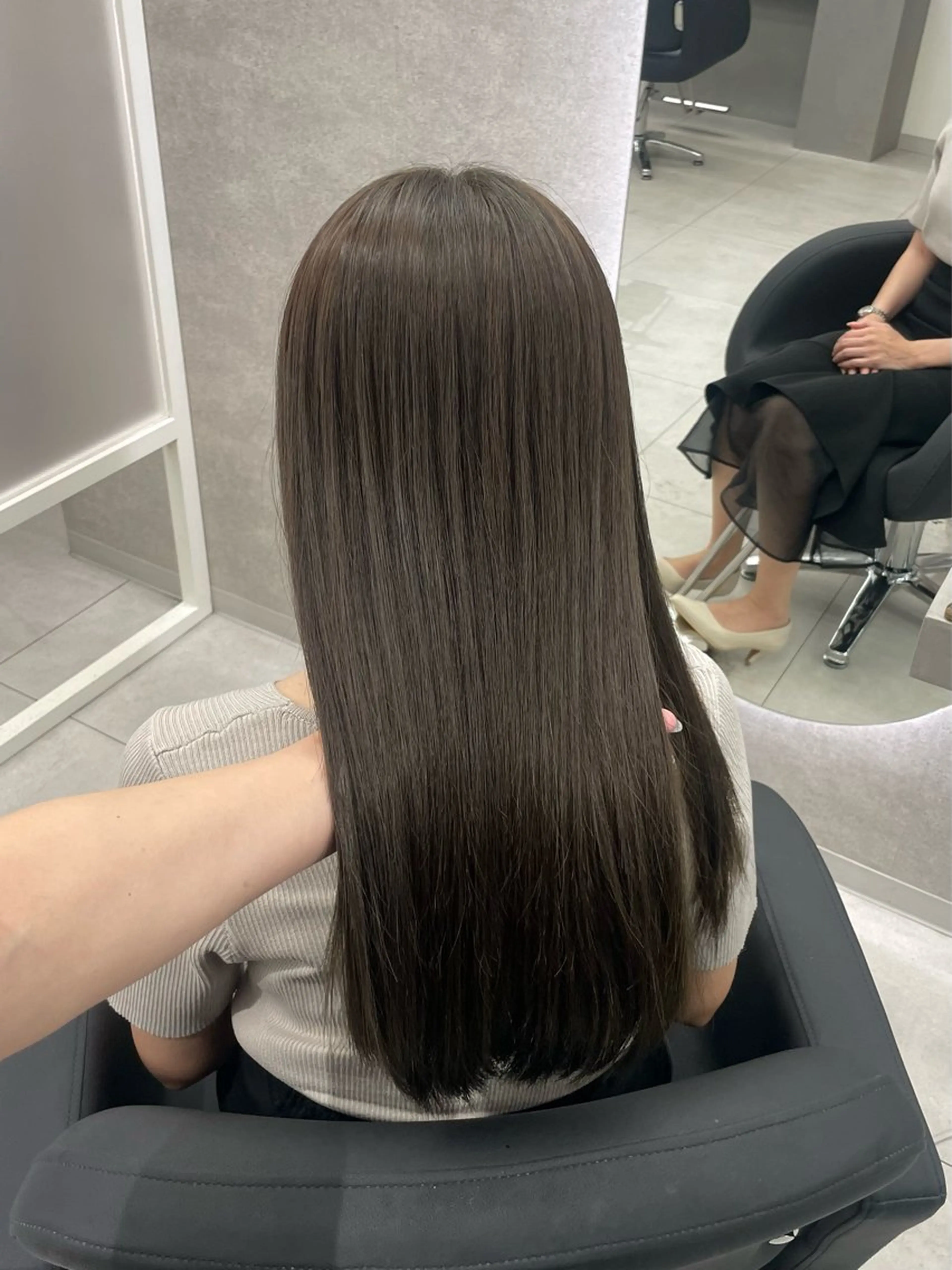 ロング カラー 透明感カラー カット ヘアカラー 愛華 【geep】のヘアスタイル