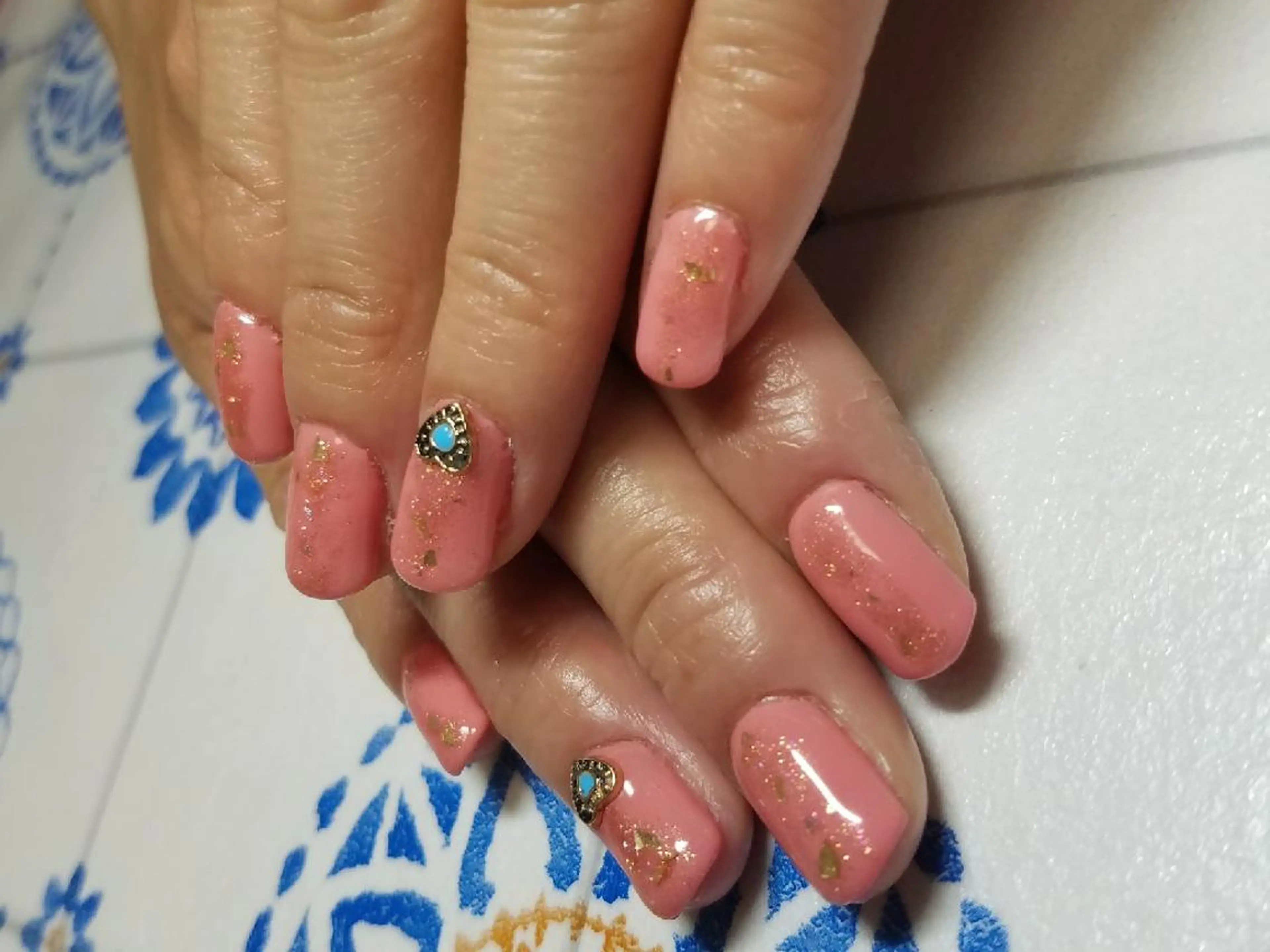 ネイル ラメ(グリッター) ワンカラーネイル nail yu-joy所属・yuu -joynailのネイルデザイン