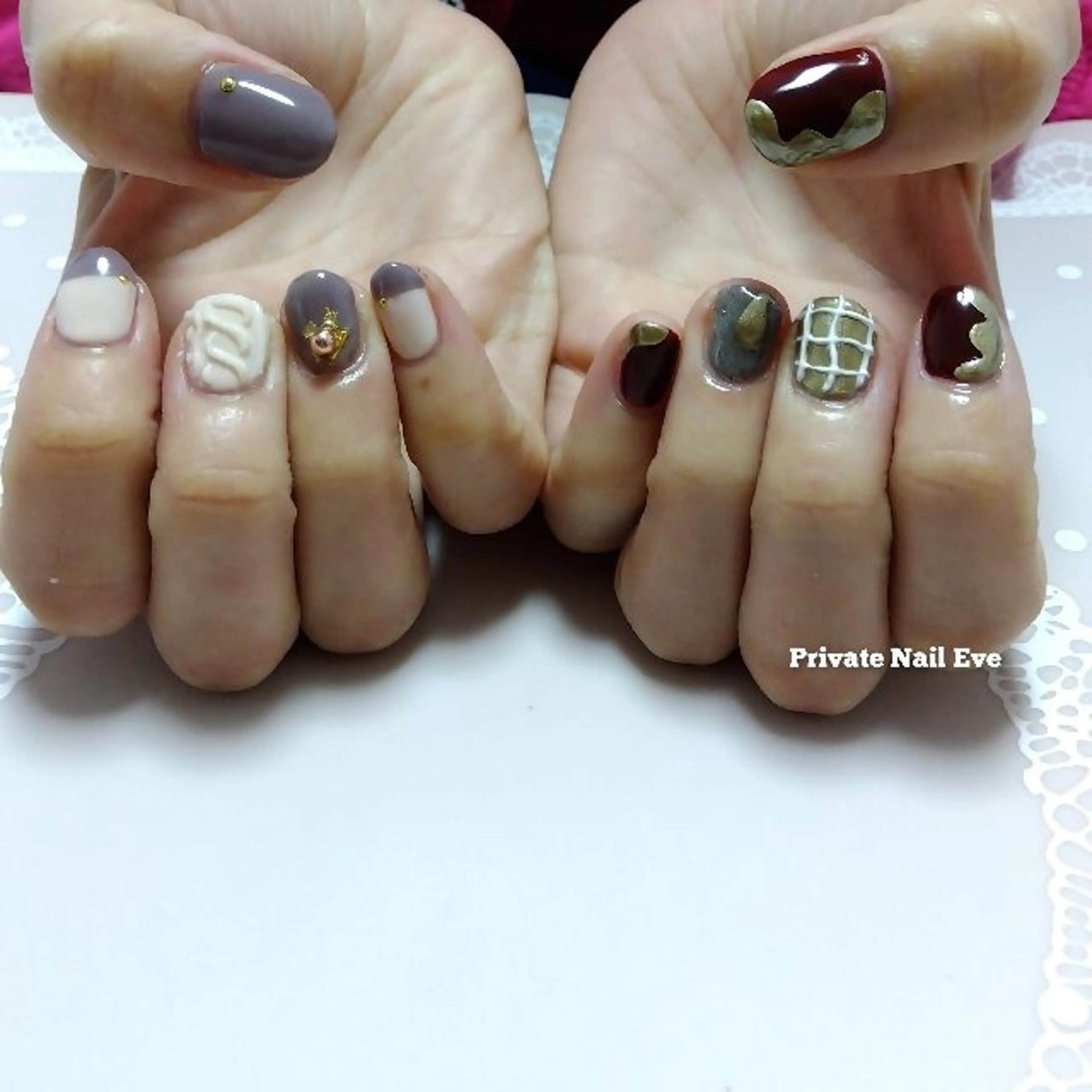 ネイル ニュアンスネイル ハンドネイル ネイル junkoのネイルデザイン