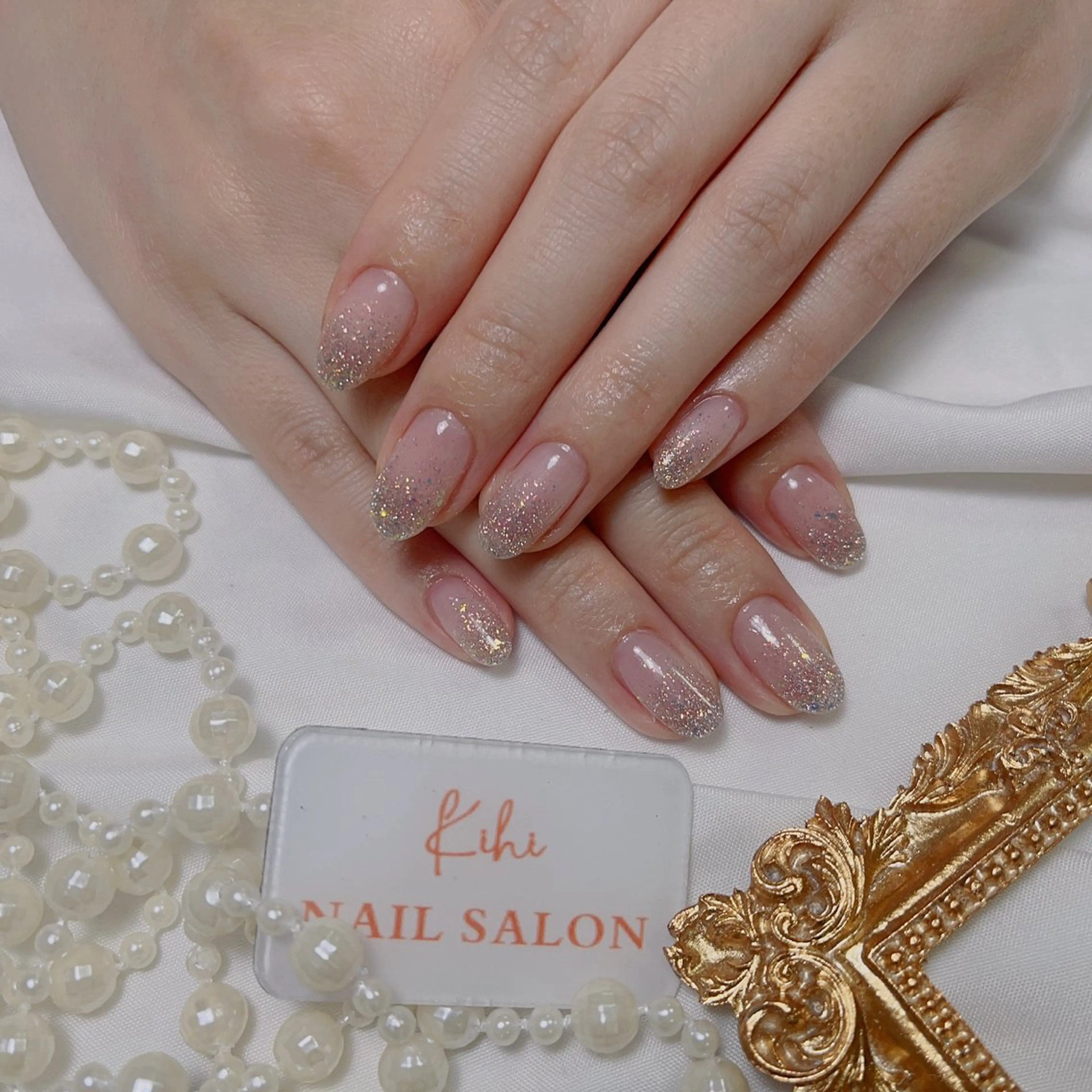 ネイル アートネイル フレンチネイル ジェルネイル グラデーション 韓国ネイル ハンドネイル 💕鈴木ユリ パラジェル/オフ無料のネイルデザイン