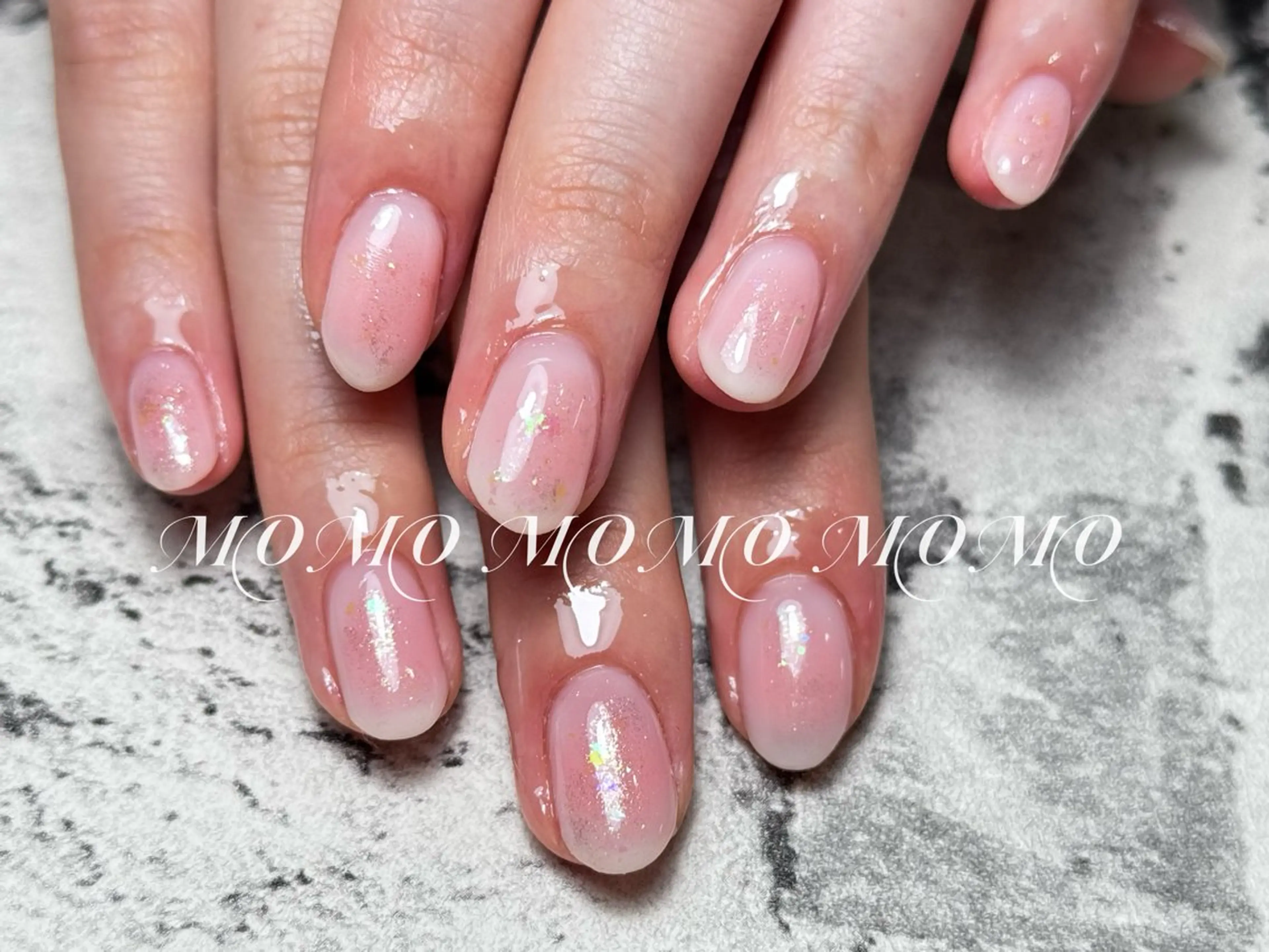 ネイル チークネイル ハンドネイル MOMO nail所属・NIITSU 川崎のネイルデザイン