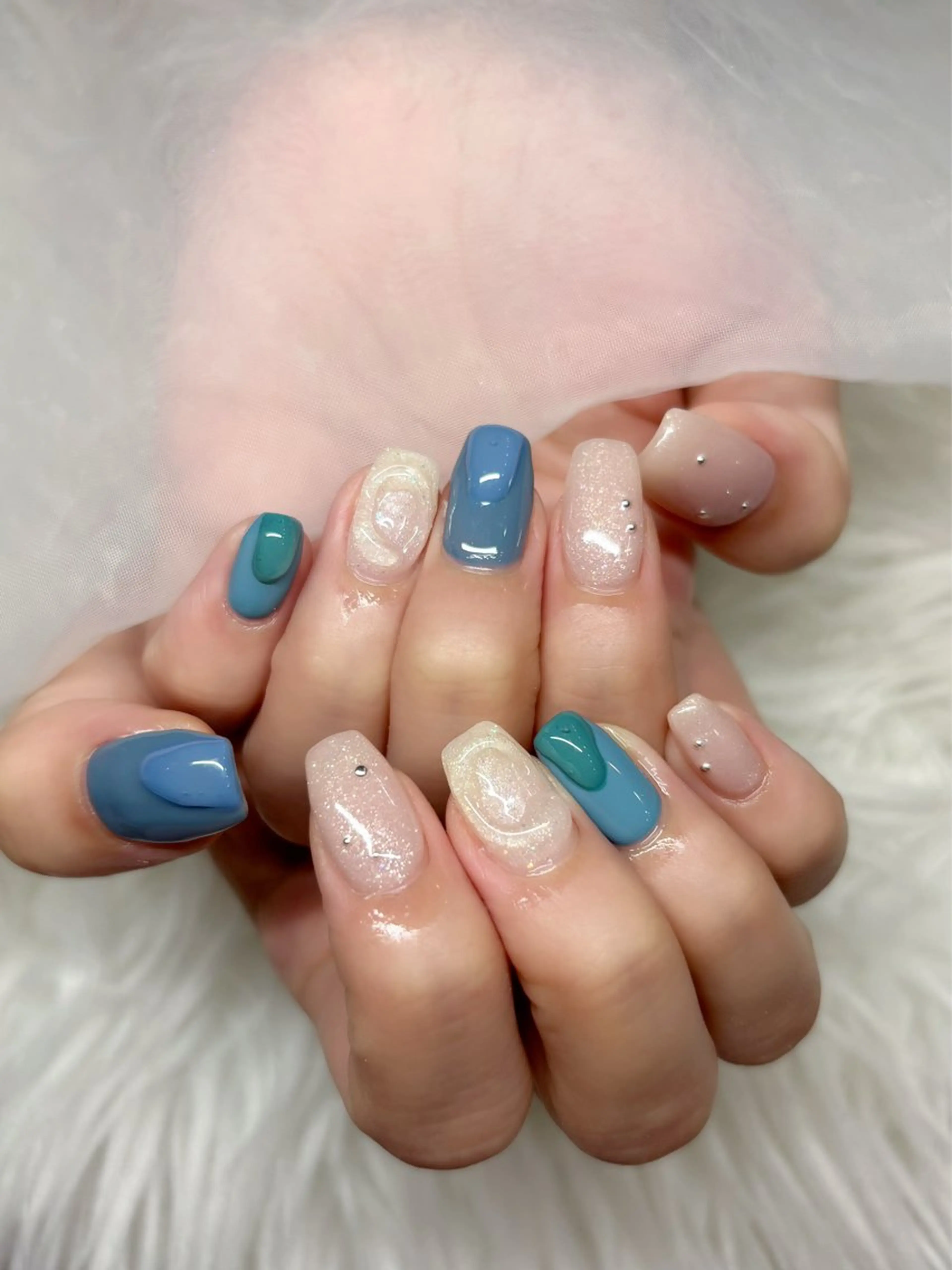 ネイル ハンドネイル nailsalon Lithos所属・nailsalon Recontreのネイルデザイン
