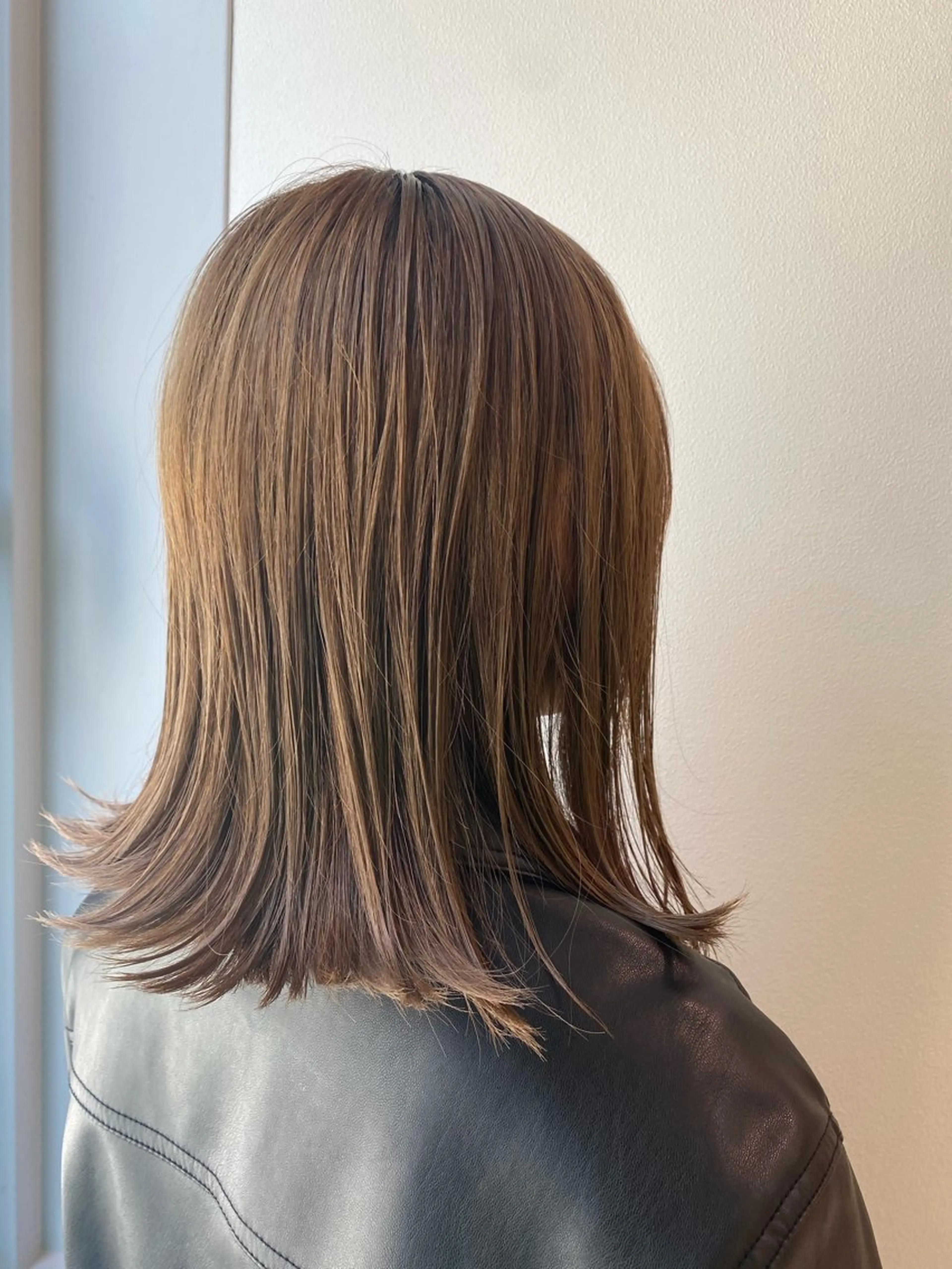 ミディアム 外ハネヘア トリートメント メンズパーマ/カット / 古川　諒のヘアスタイル