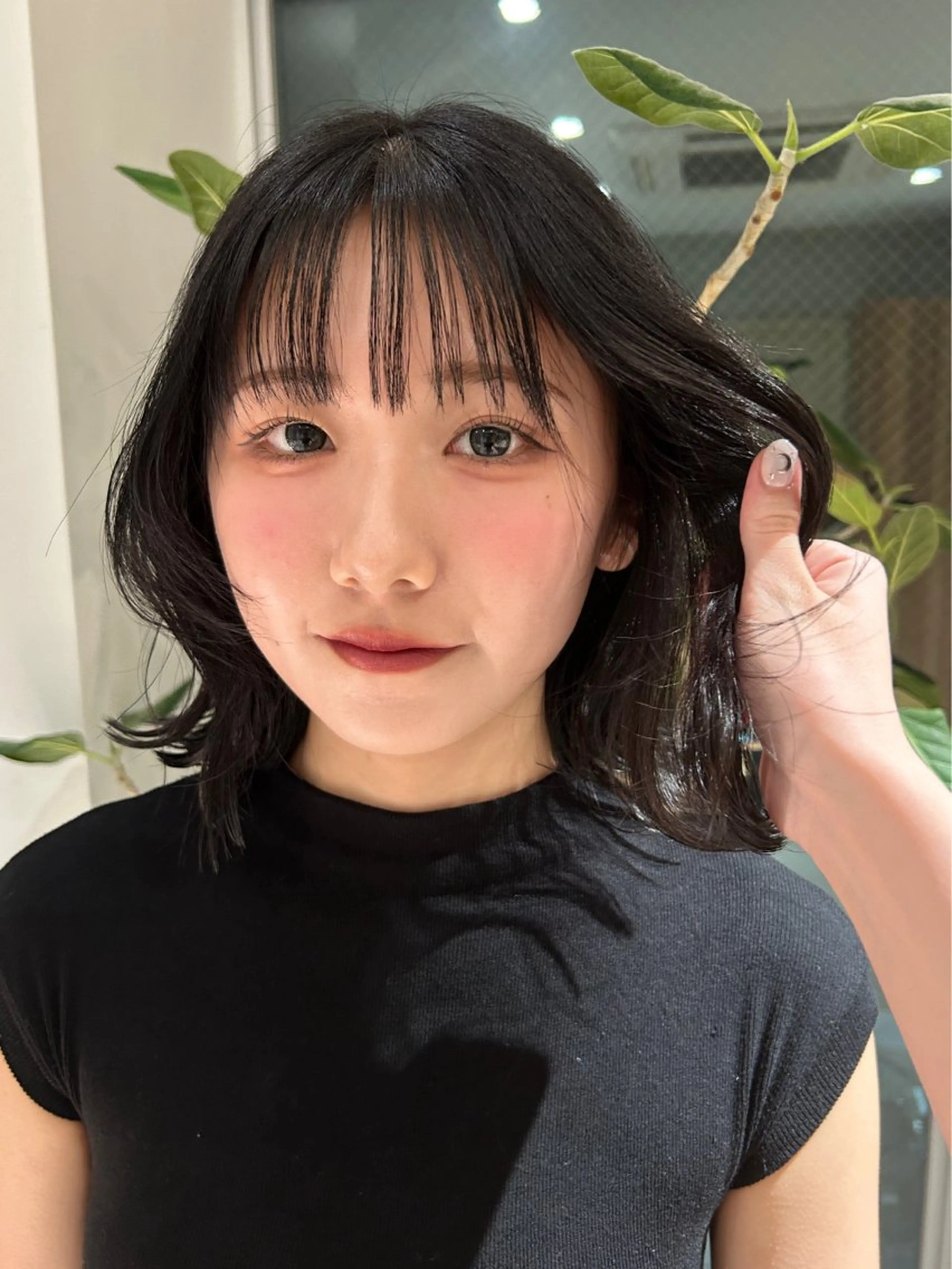 ミディアム カラー れんか/レイヤー/メ ンズ/ベージュ/艶髪のヘアスタイル