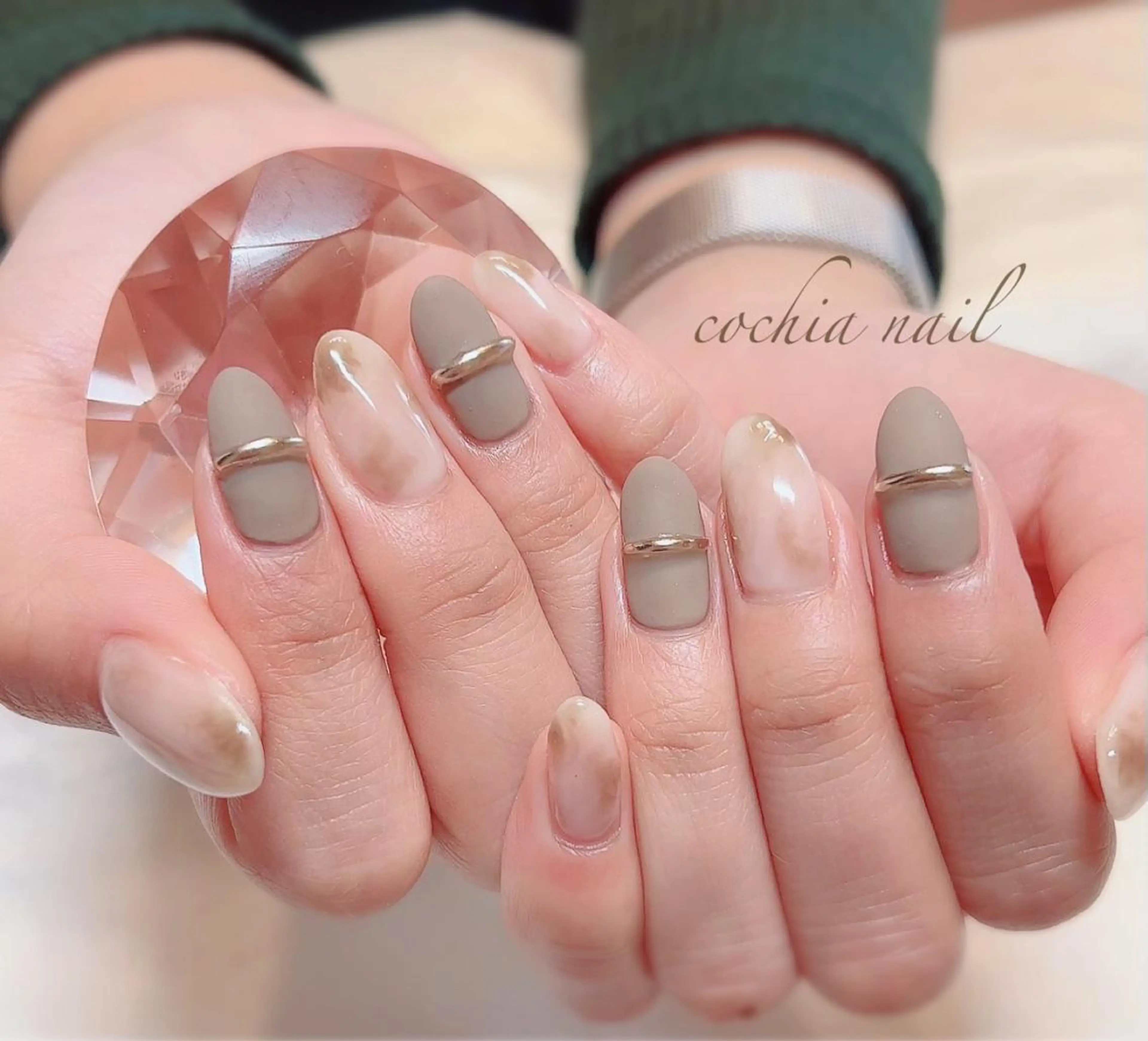 ネイル ハンドネイル ☆Cochia nail☆のネイルデザイン