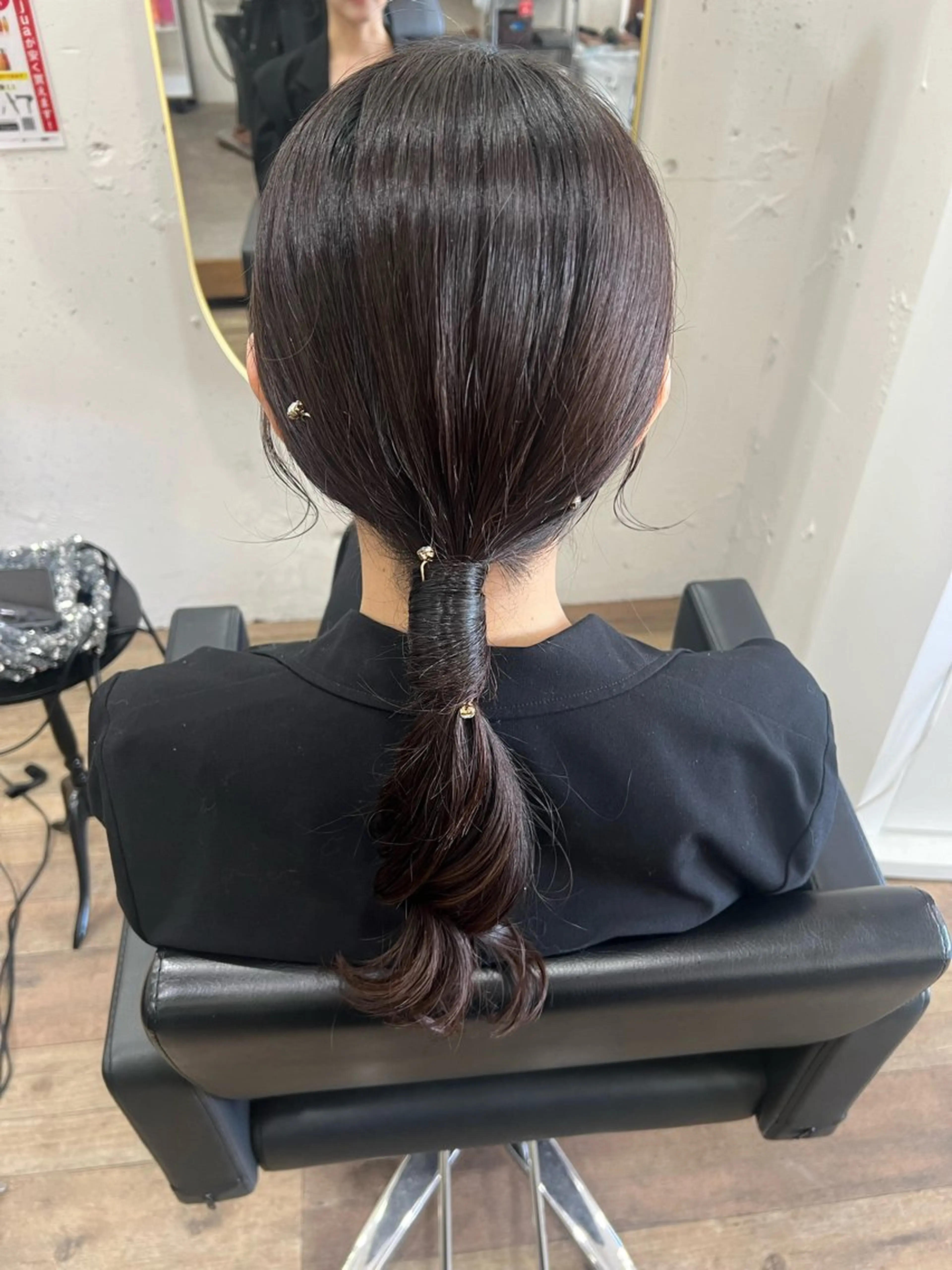 ヘアアレンジ ナチュラルな仕上がり 🫧💜nakanoのヘアスタイル