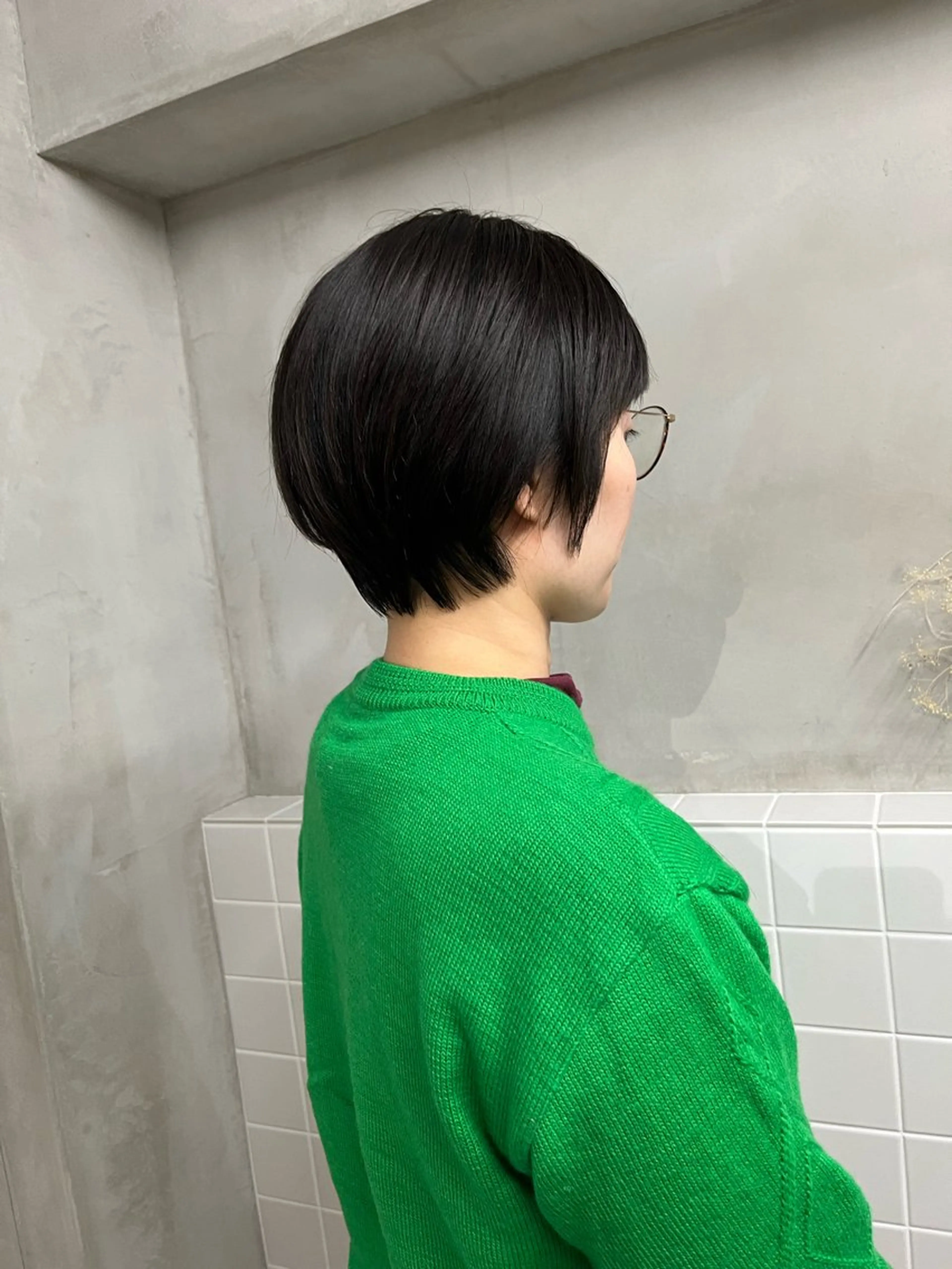 ショート ショートボブ ボブ ショートヘア anon Loemのヘアスタイル