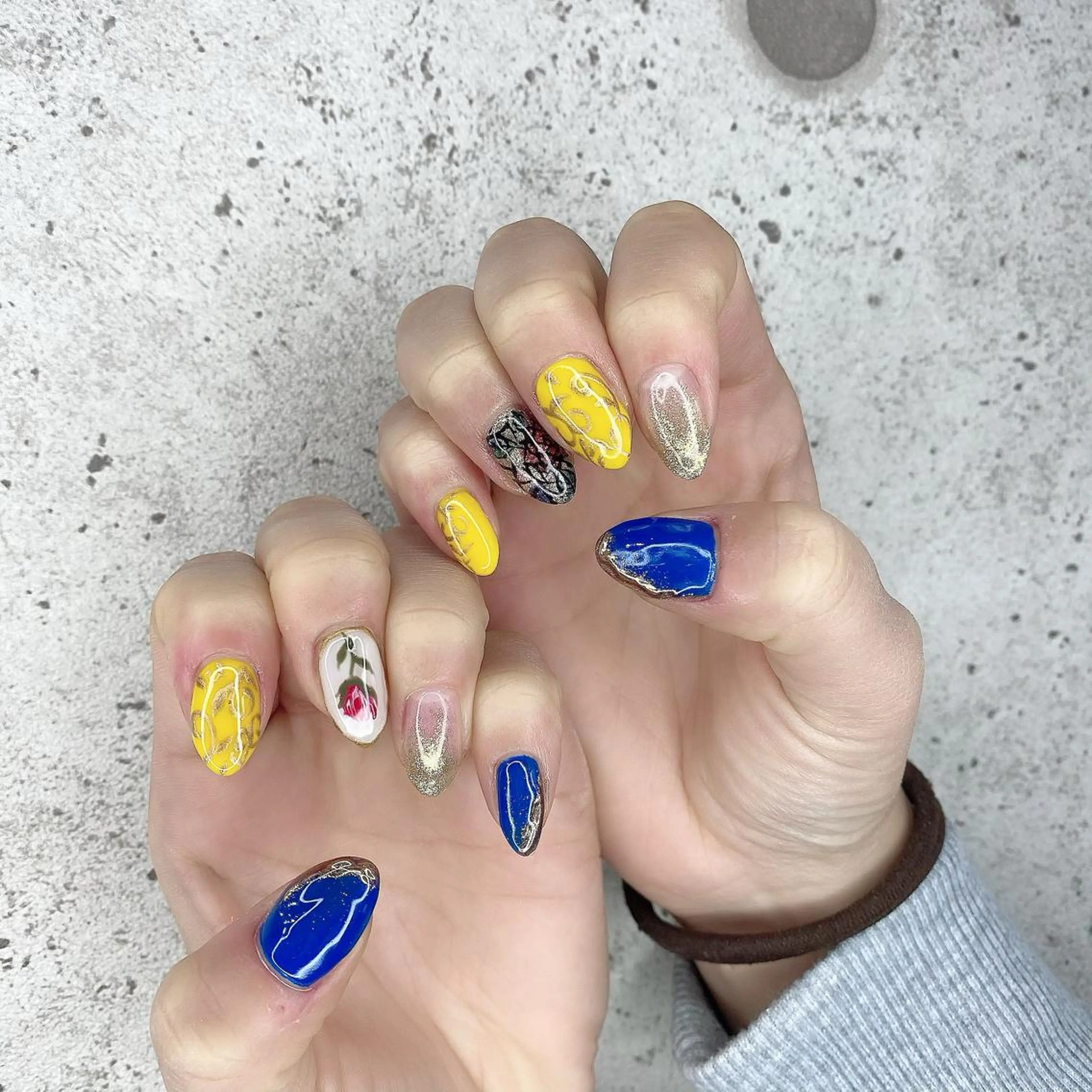 セミロング カラー パーマ ヘアアレンジ メンズ キッズ ネイル マツエク・マツパ ジェルネイル パラジェル Salon Ｋのネイルデザイン