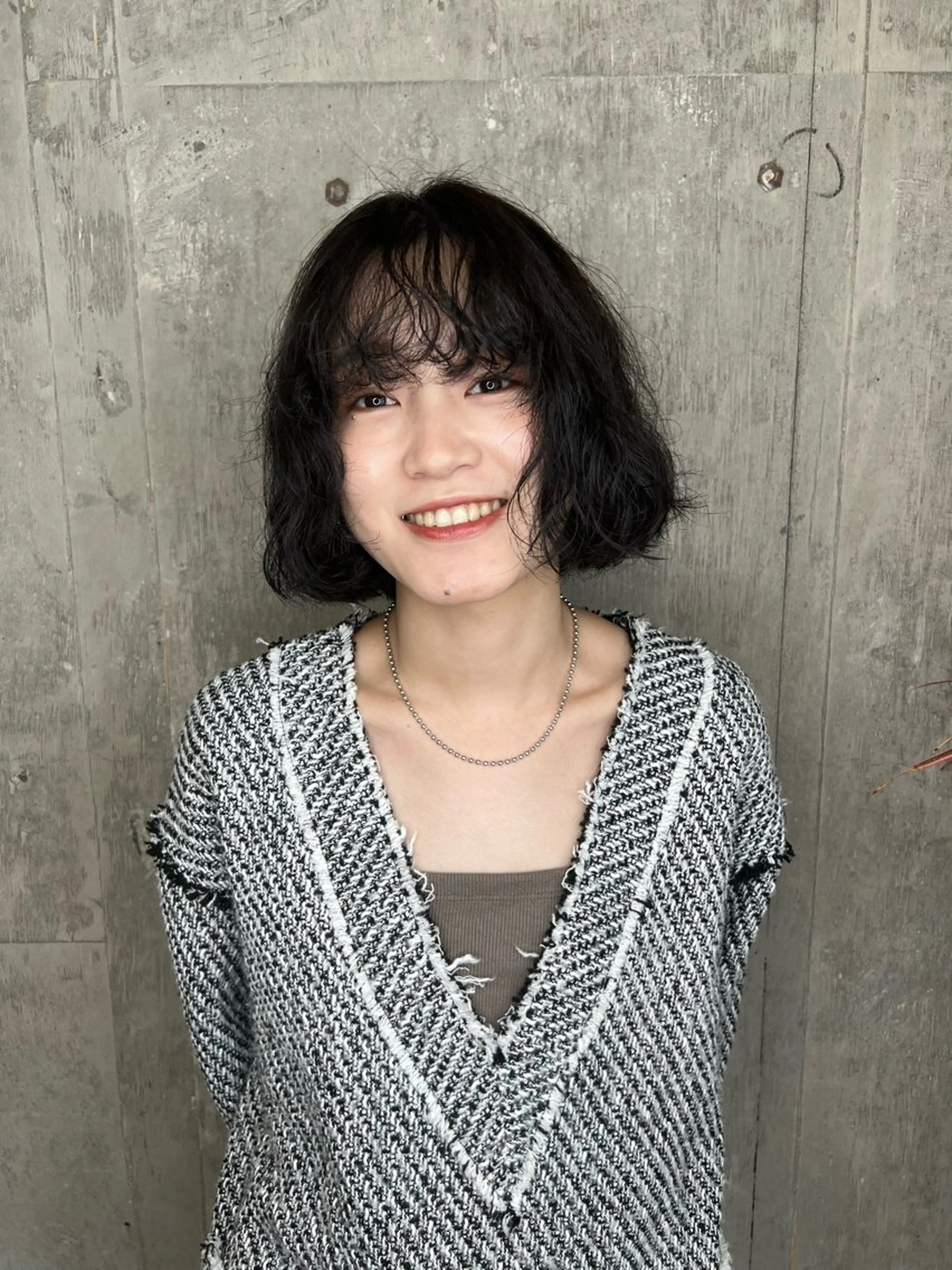 カット+パーマ+オージュアトリートメントの写真