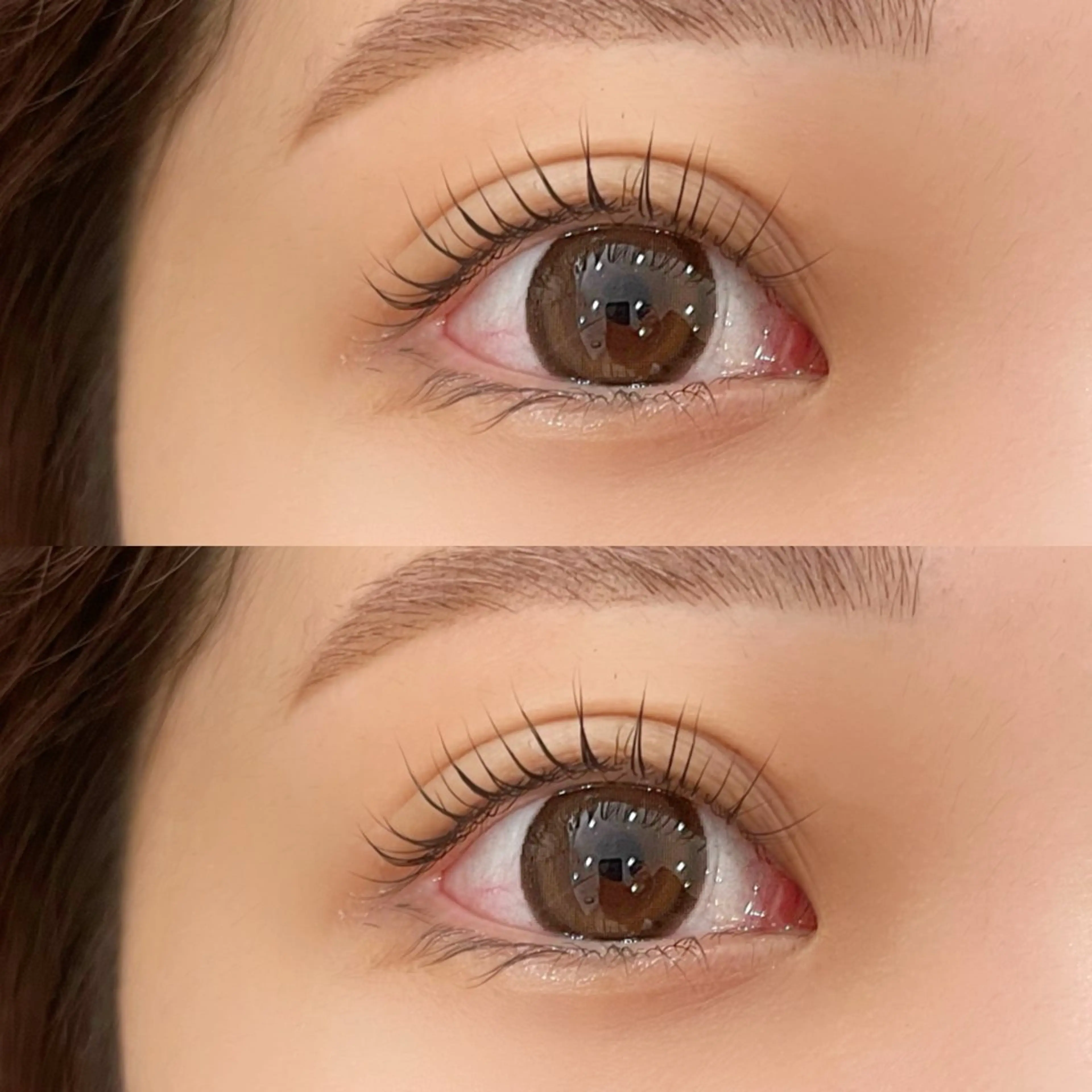 マツエク・マツパ パリジェンヌラッシュリフト siki ルナのマツエク・マツパデザイン