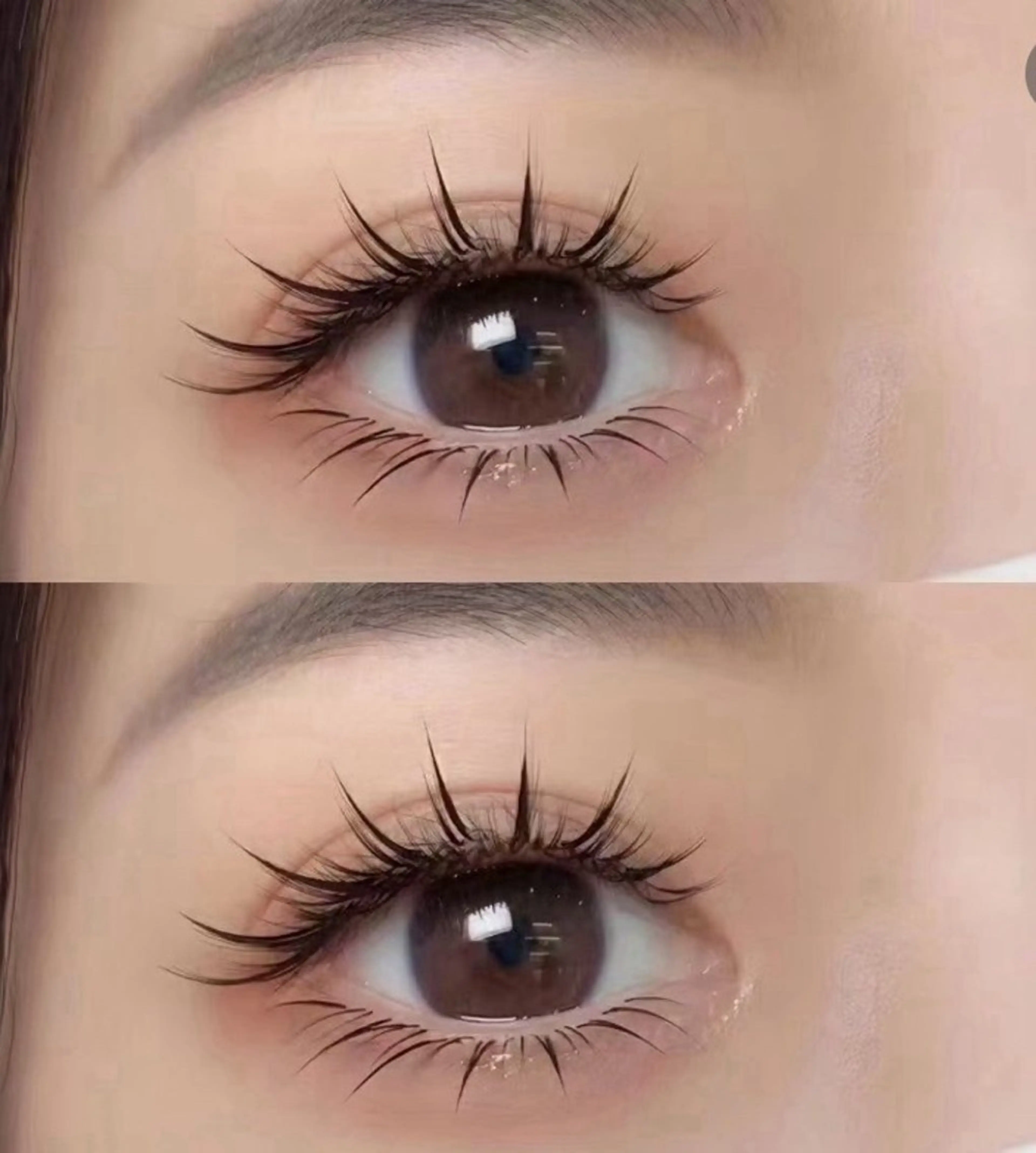 LEDマツエク★ワンホンデザイン上＆感美容液付¥6980の写真