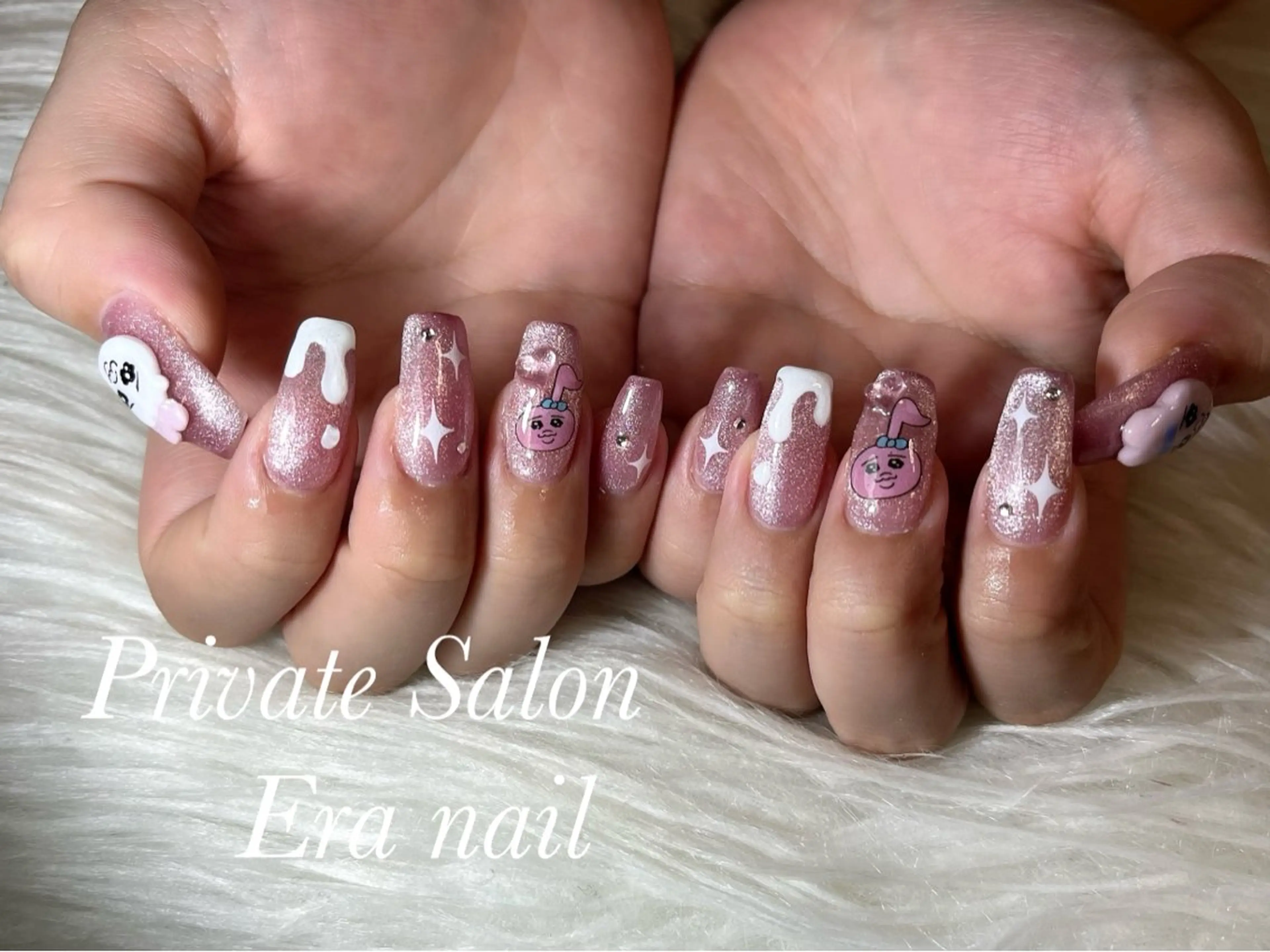 ネイル マグネットネイル 持ち込み Era nailのネイルデザイン