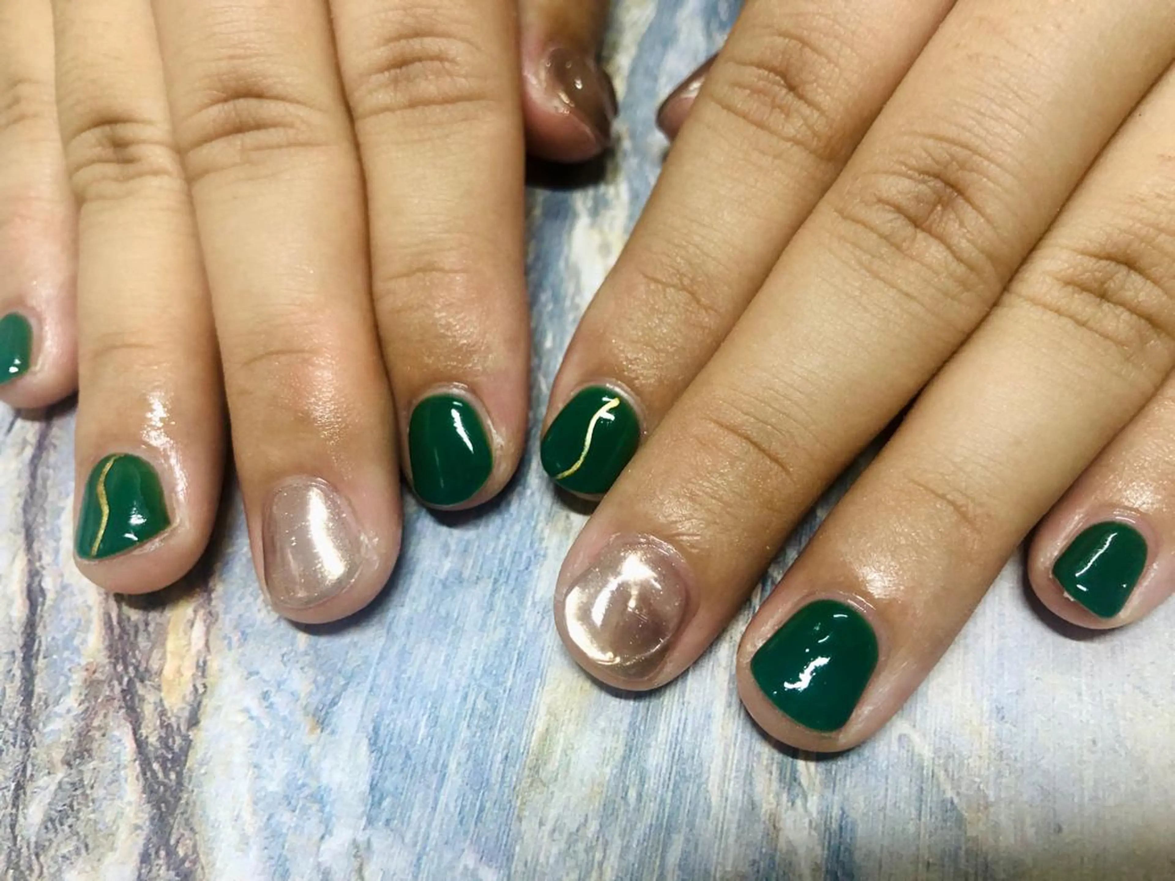 ネイル ハンドネイル Mogu nail 二子玉川のネイルデザイン