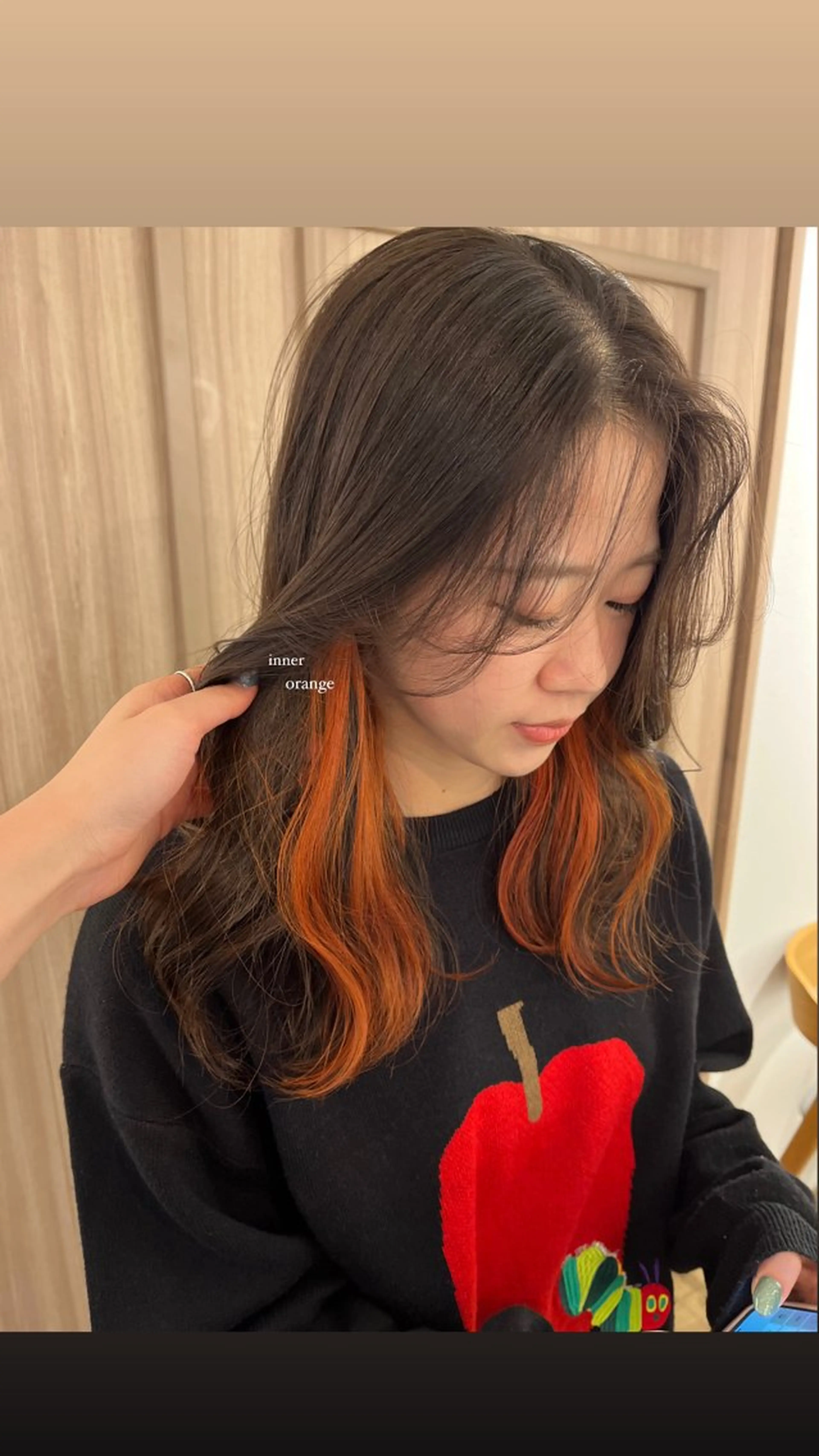 セミロング Garland  Ginza所属・モモ🍑 レイヤー/ボブ/暖色のヘアスタイル