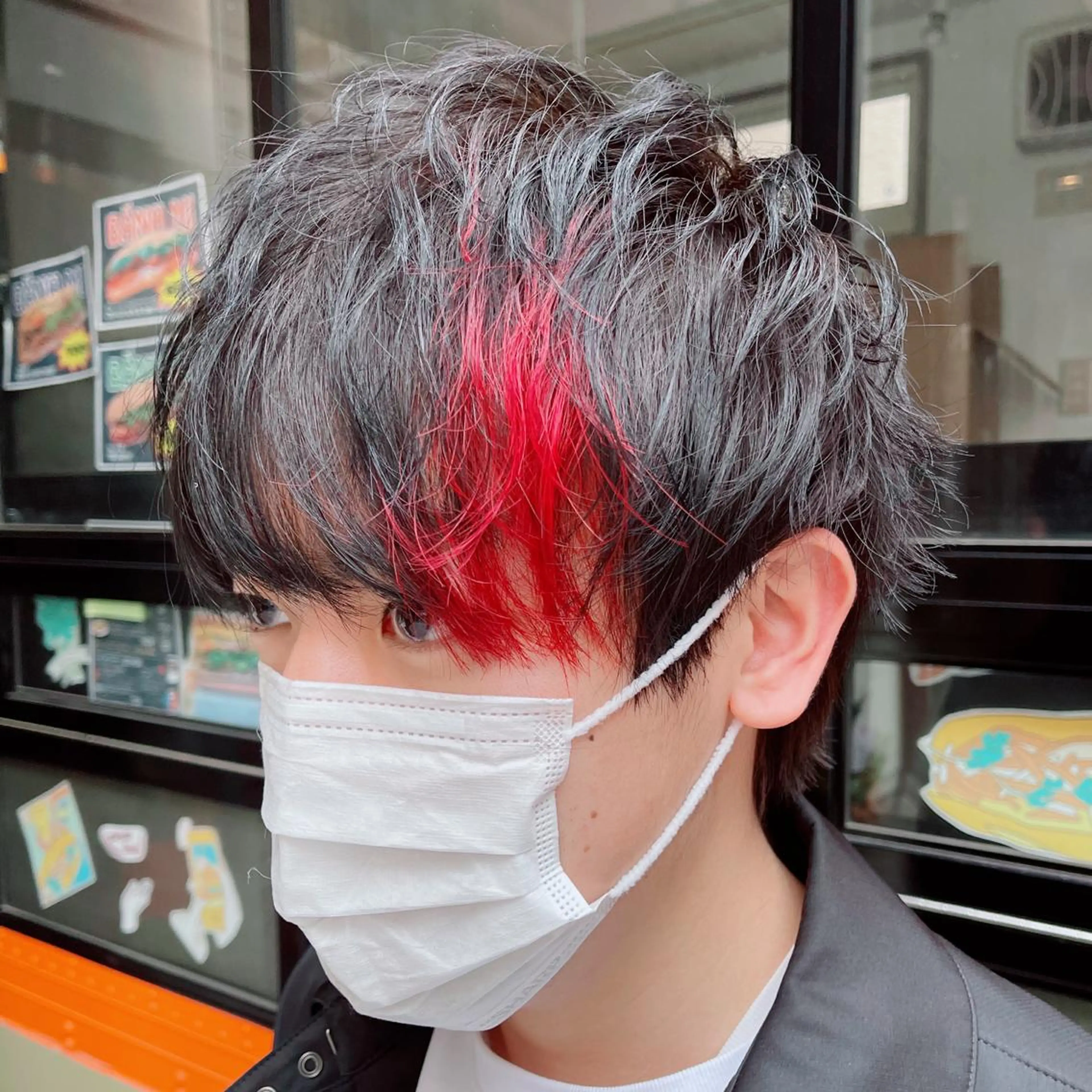 ショート カラー メンズ カット ヘアカラー トリートメント メンズ特化美容師 大貫友也のヘアスタイル